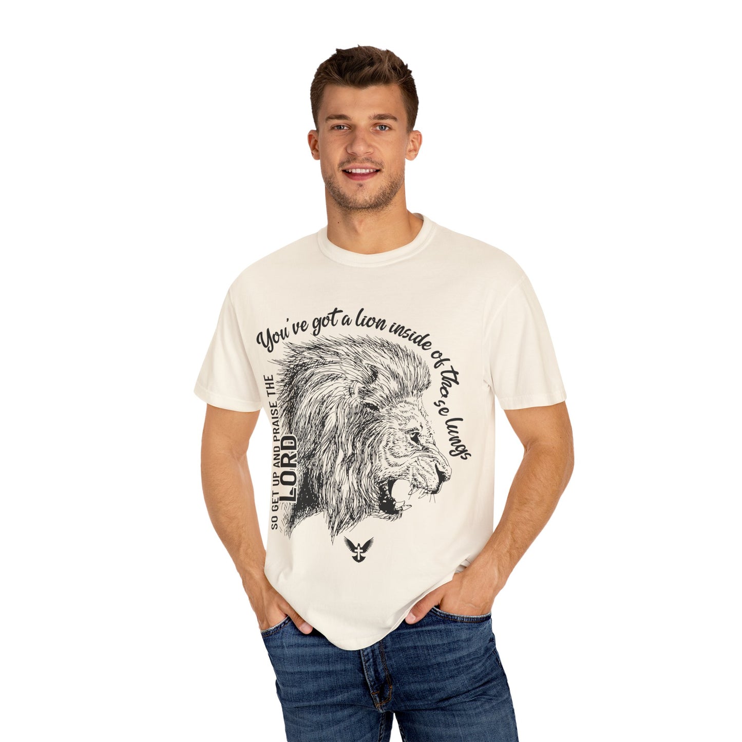 ‘Lion in those Lungs’ Unisex Comfort Colors T-shirt