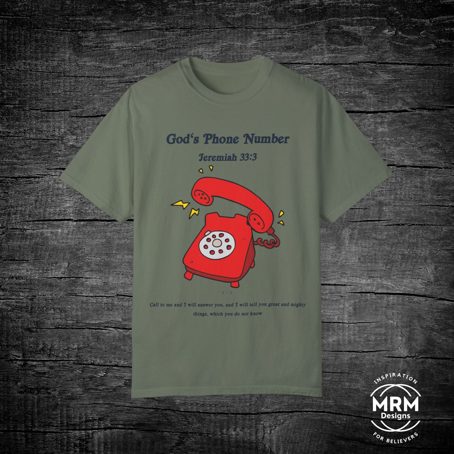 God’s Phone Number Tee