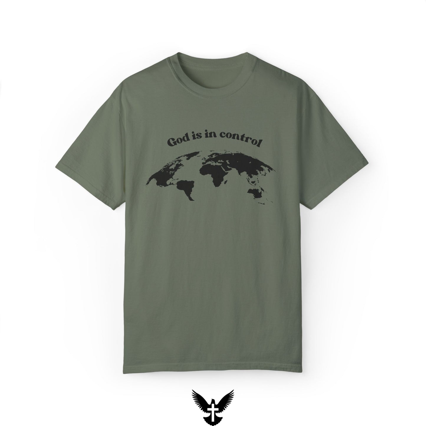 God is in Control Tee