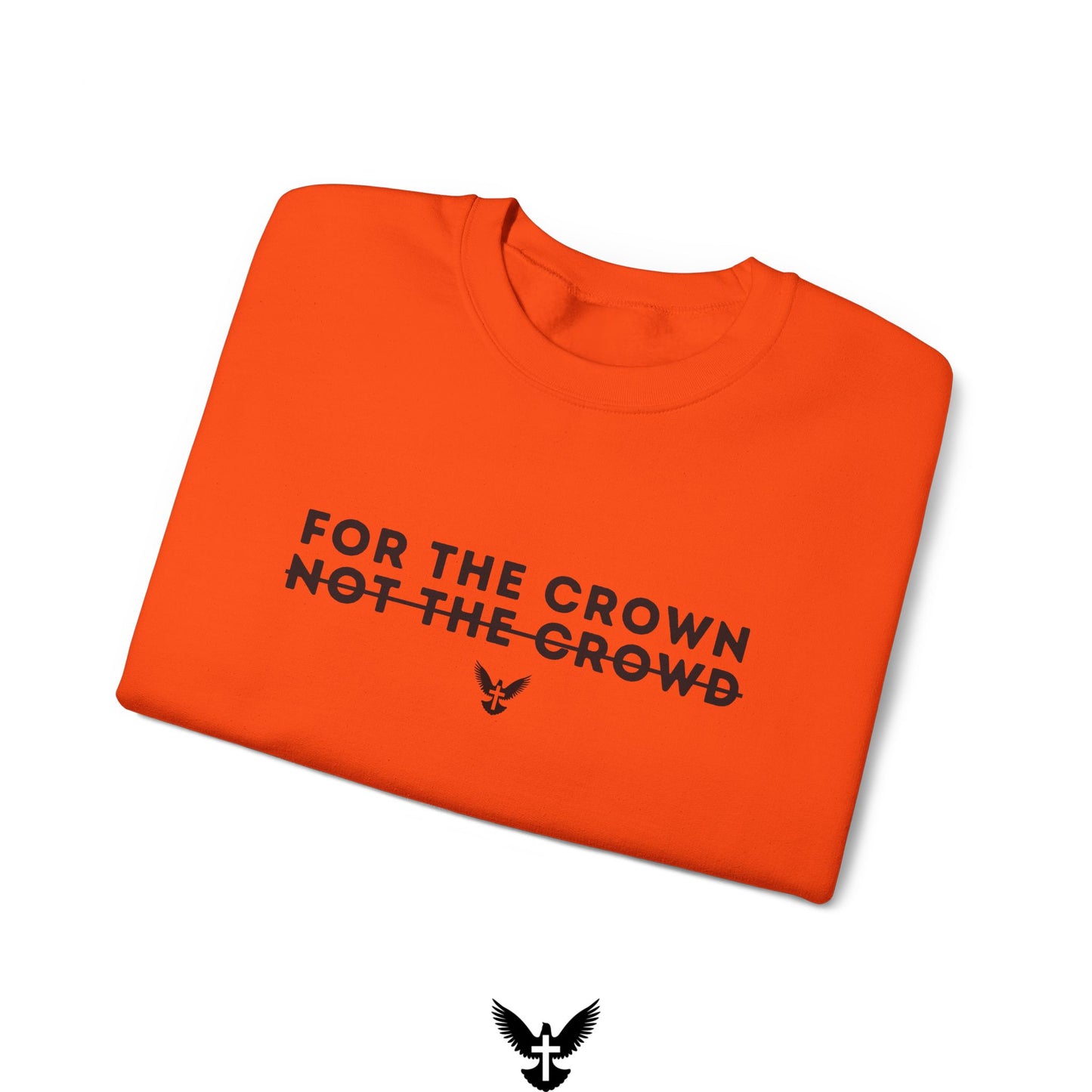 ‘For the Crown’ Unisex Crewneck Sweatshirt