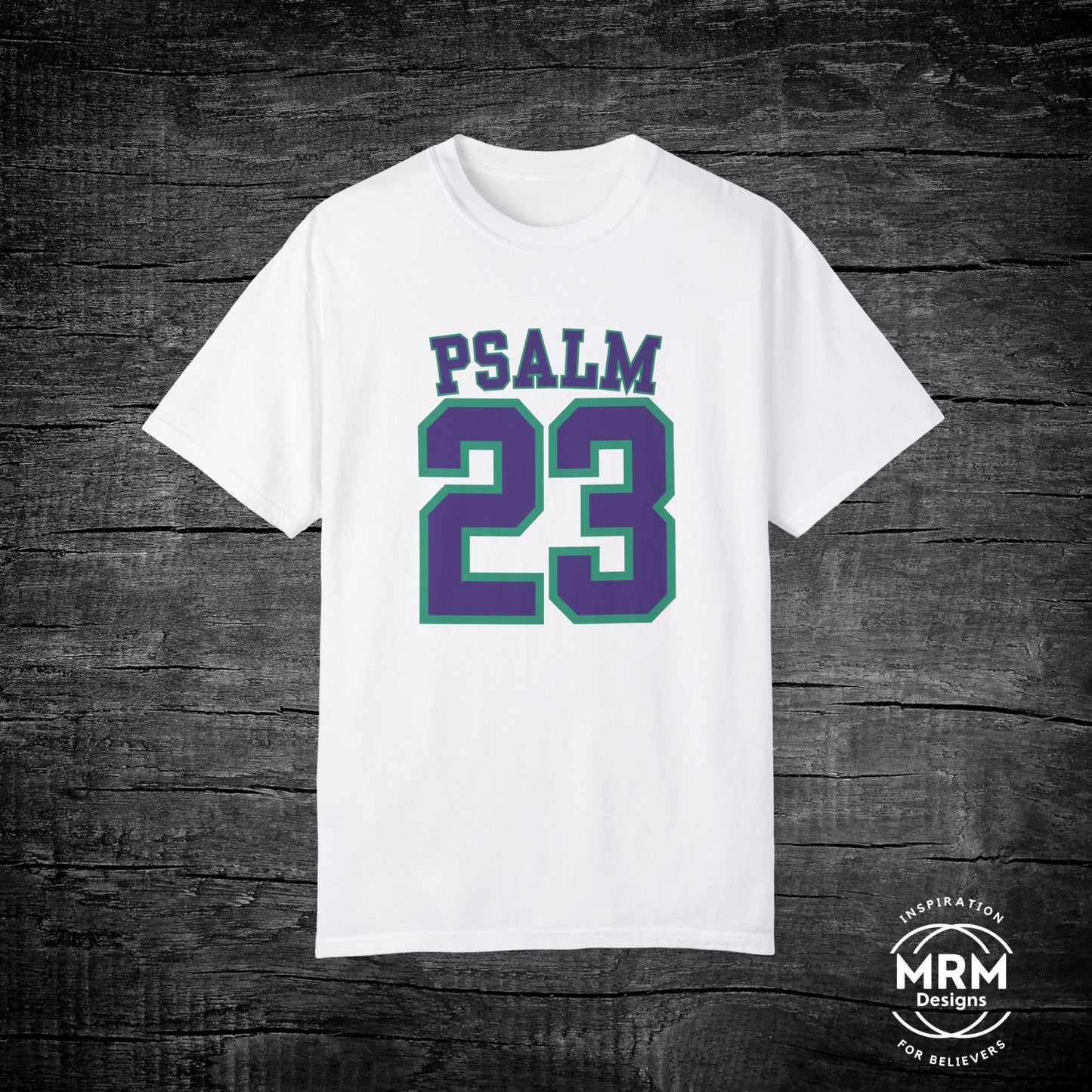 Psalm 23 ‘Grape’ Comfort Colors Tee