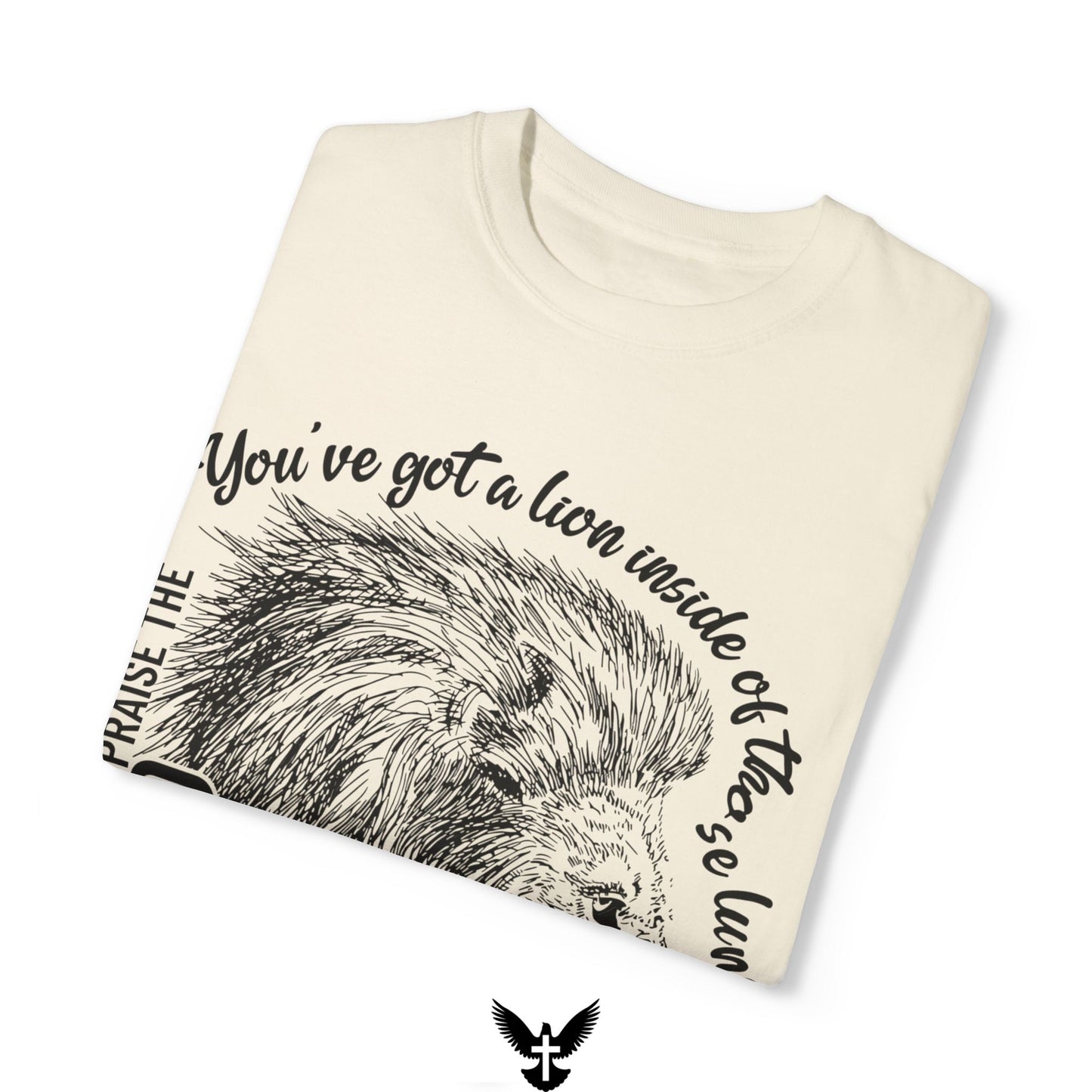‘Lion in those Lungs’ Unisex Comfort Colors T-shirt