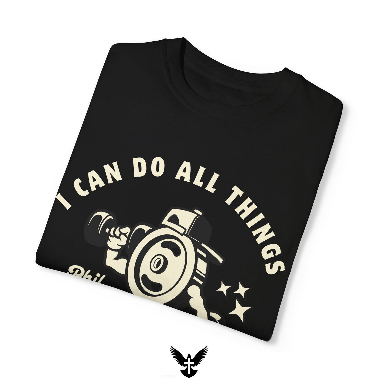 Phillipians 4:13 Strong Man Tee