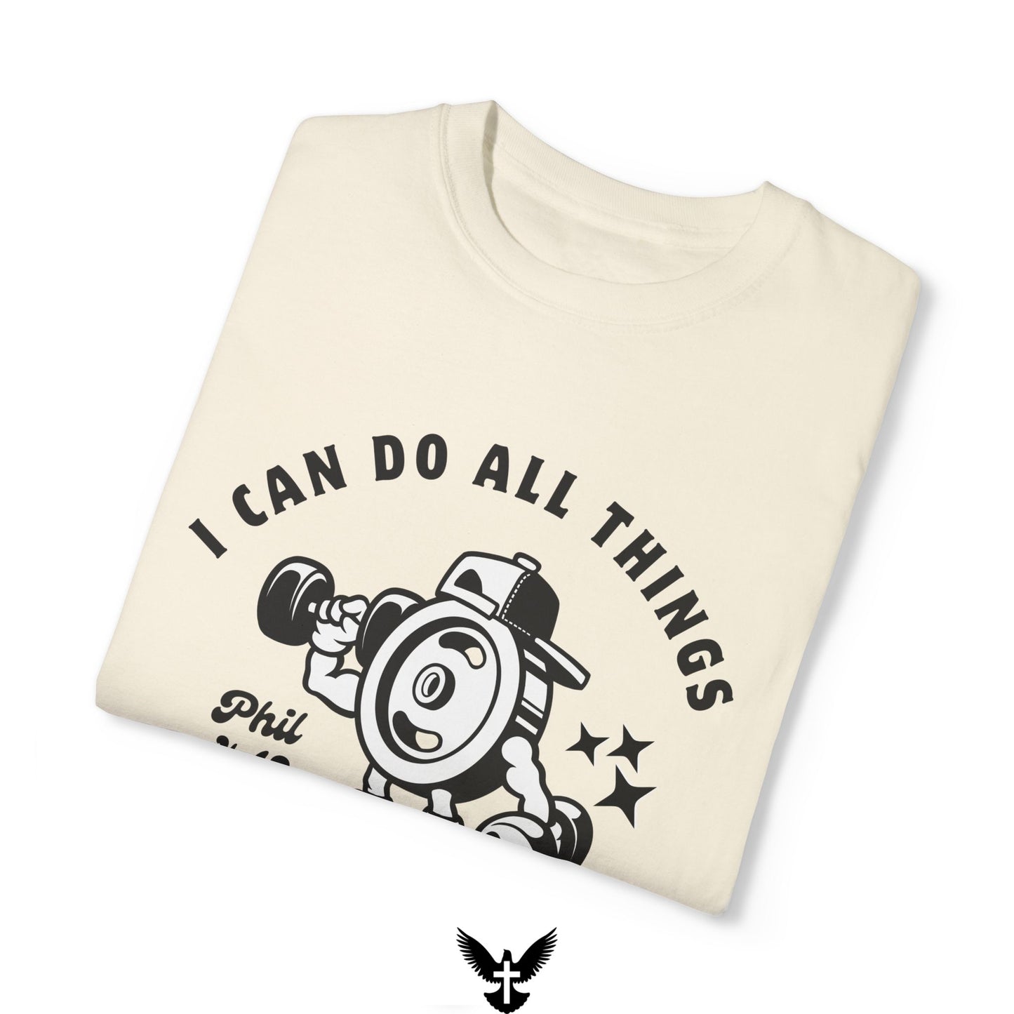 Phillipians 4:13 Strong Man Tee