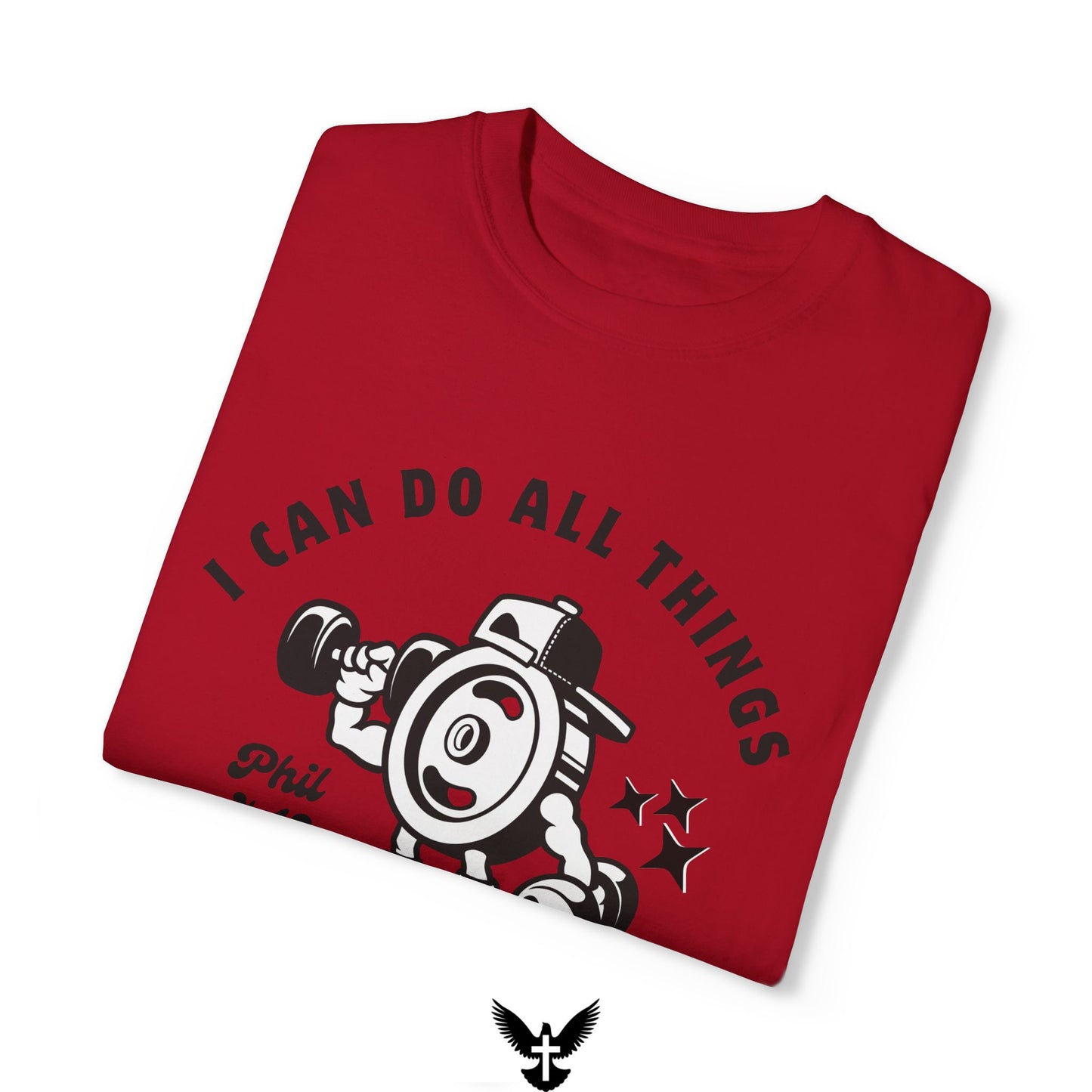 Phillipians 4:13 Strong Man Tee