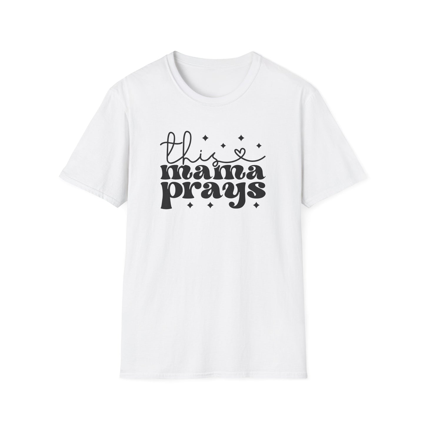 This Mama Prays Softstyle T-Shirt - Perfect Gift for Moms