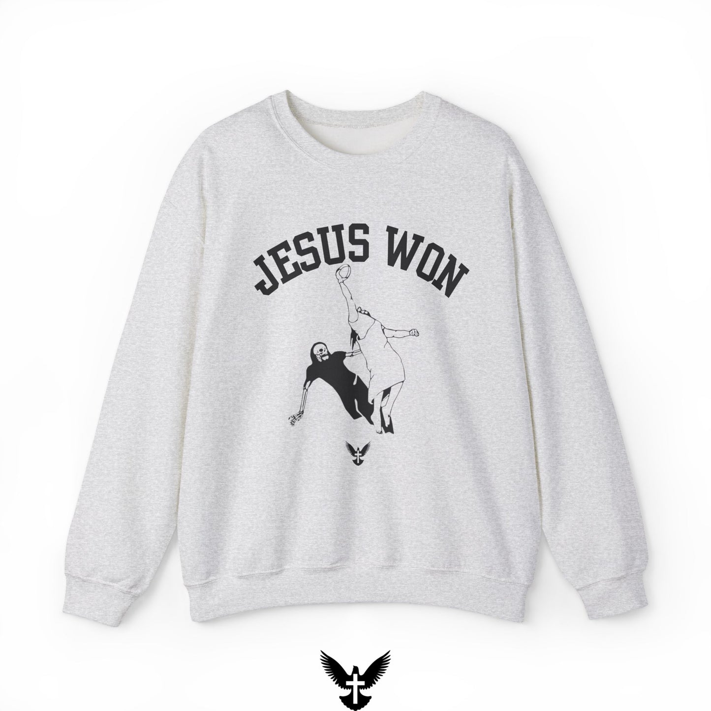 “The Catch” Jesus Won Unisex Crewneck Sweatshirt