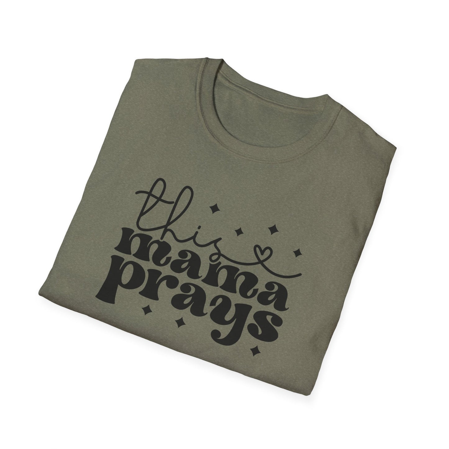 This Mama Prays Softstyle T-Shirt - Perfect Gift for Moms
