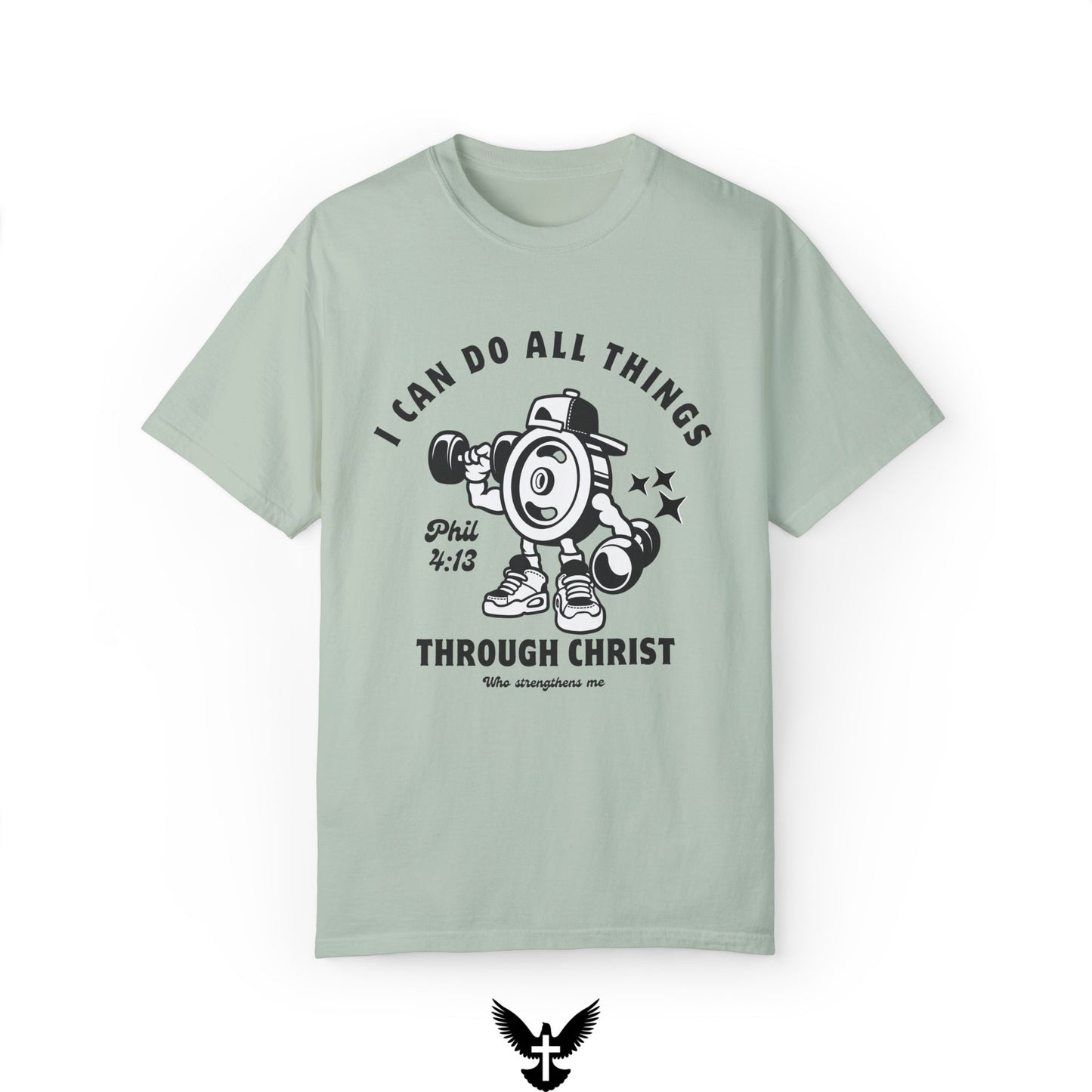 Phillipians 4:13 Strong Man Tee