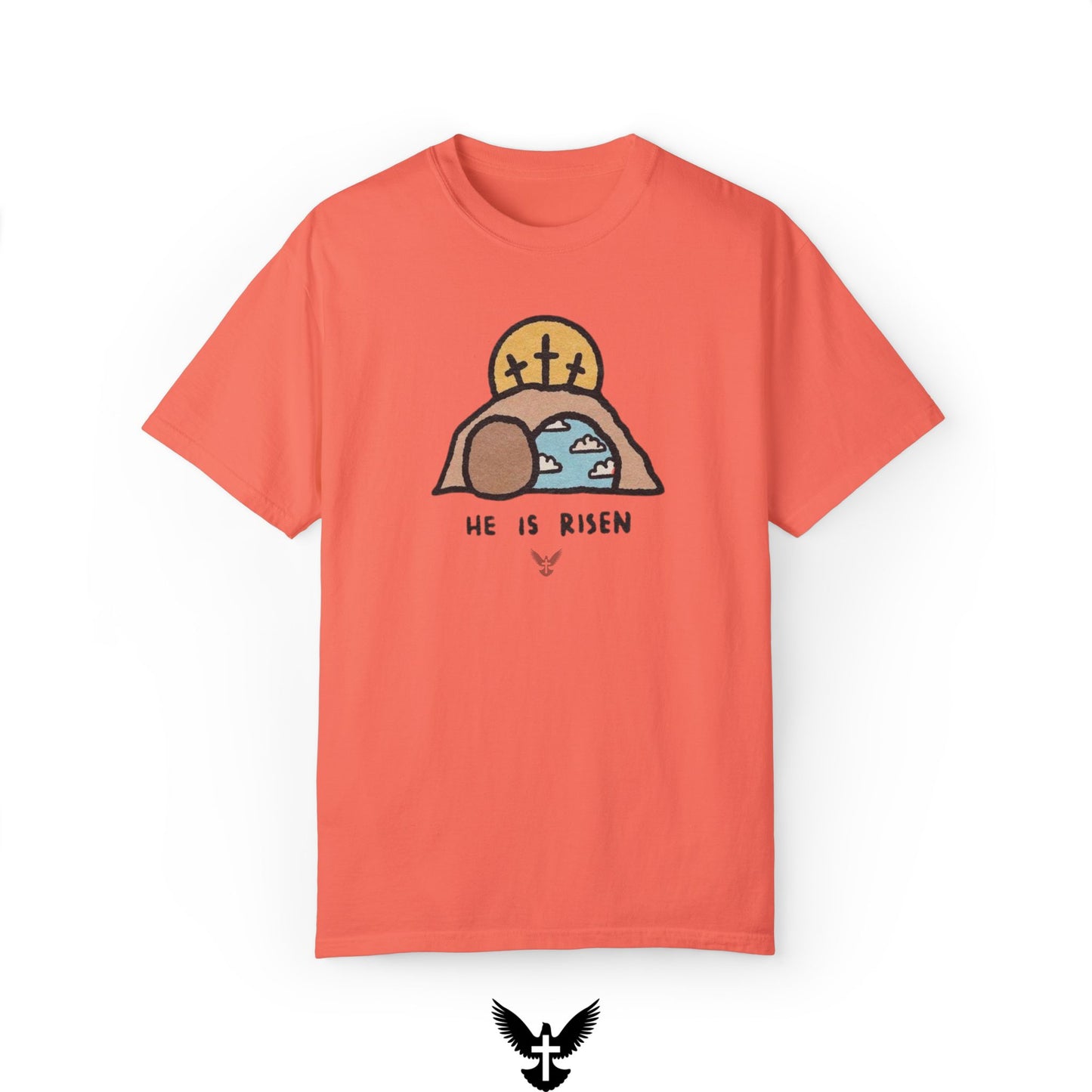 He is Risen Animated Unisex Comfort Colors T-shirt