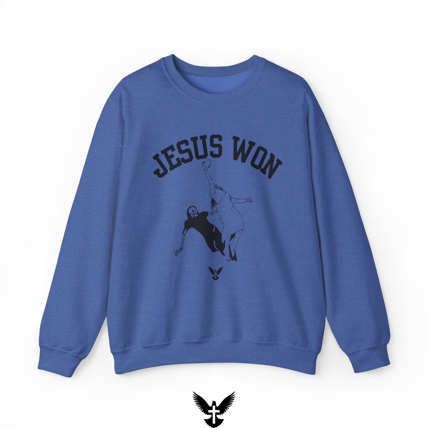 “The Catch” Jesus Won Unisex Crewneck Sweatshirt