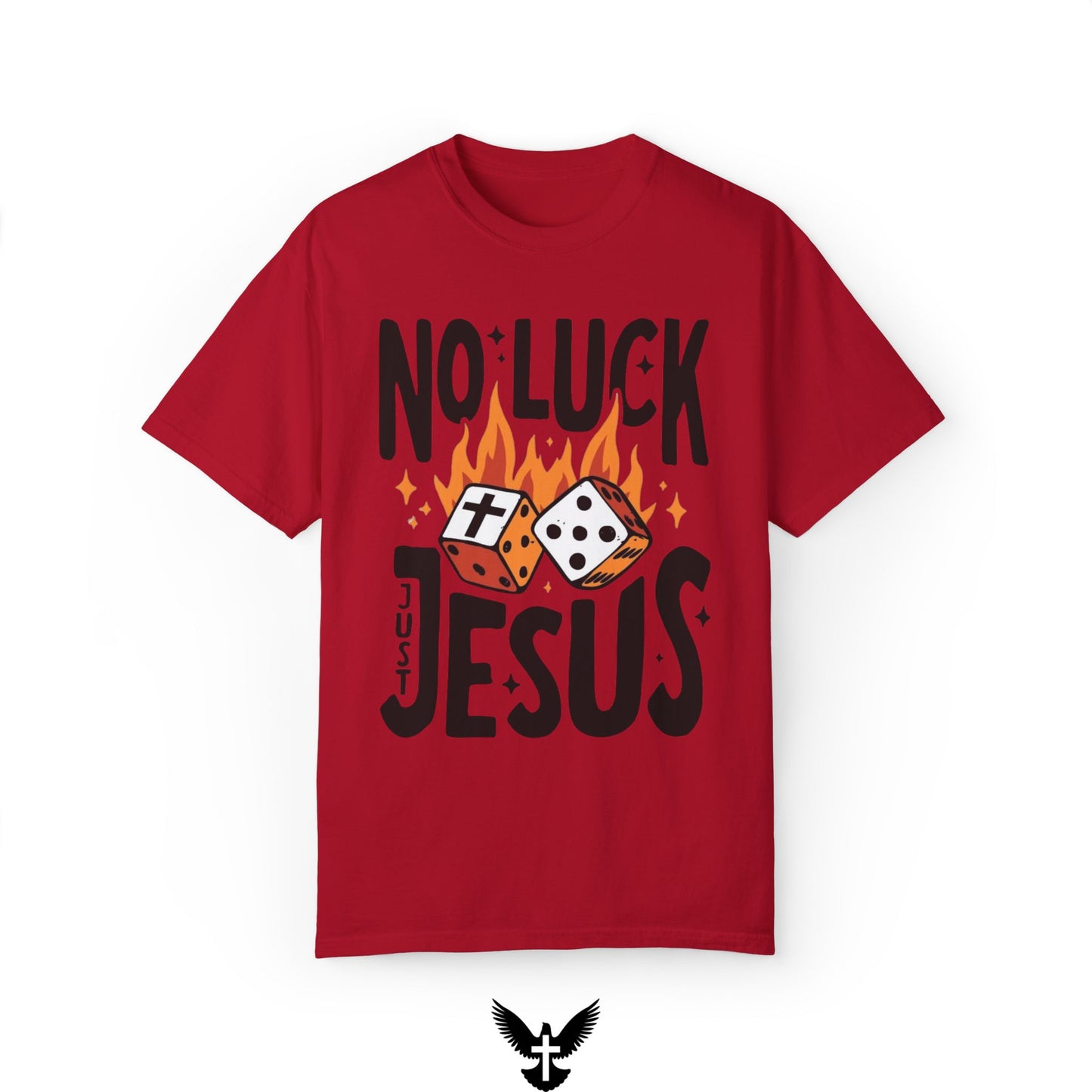 No Luck Just Jesus Tee