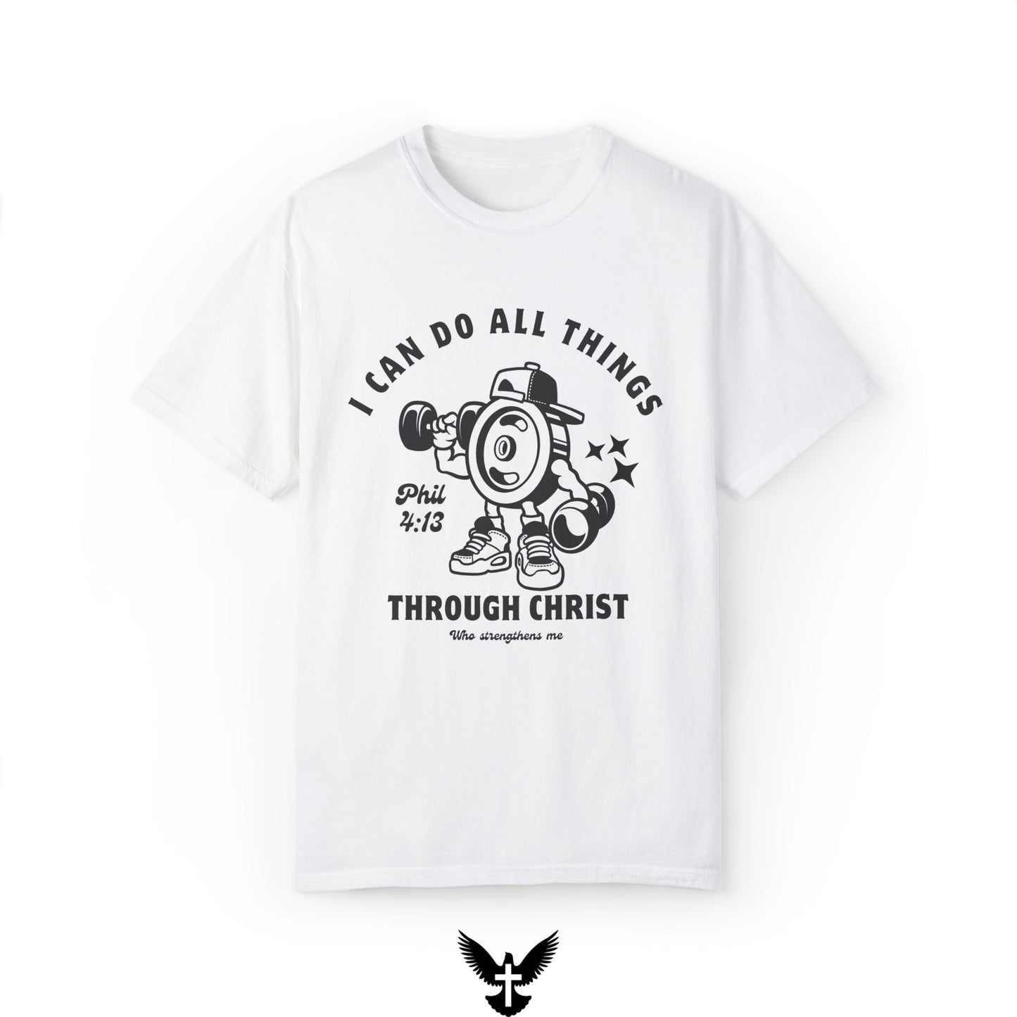 Phillipians 4:13 Strong Man Tee