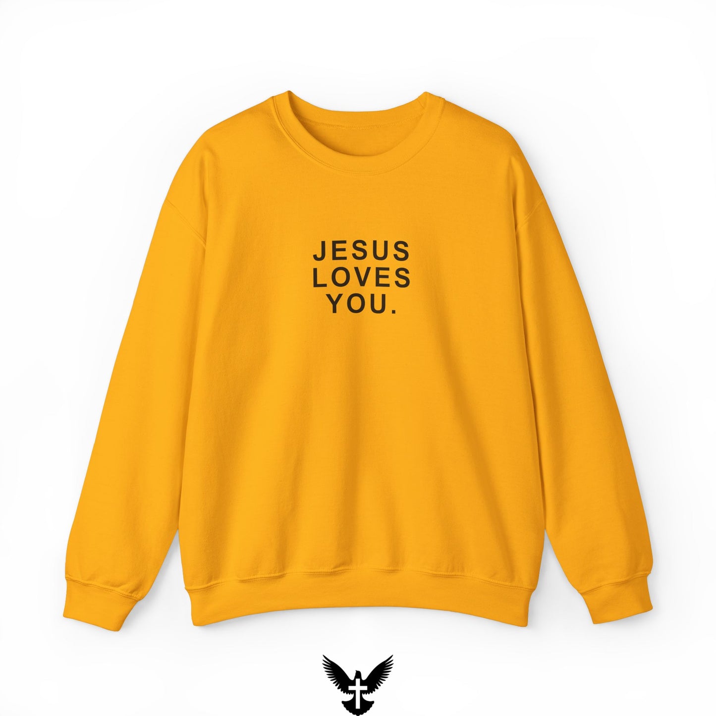 ‘Jesus Loves You’ Unisex Crewneck Sweatshirt