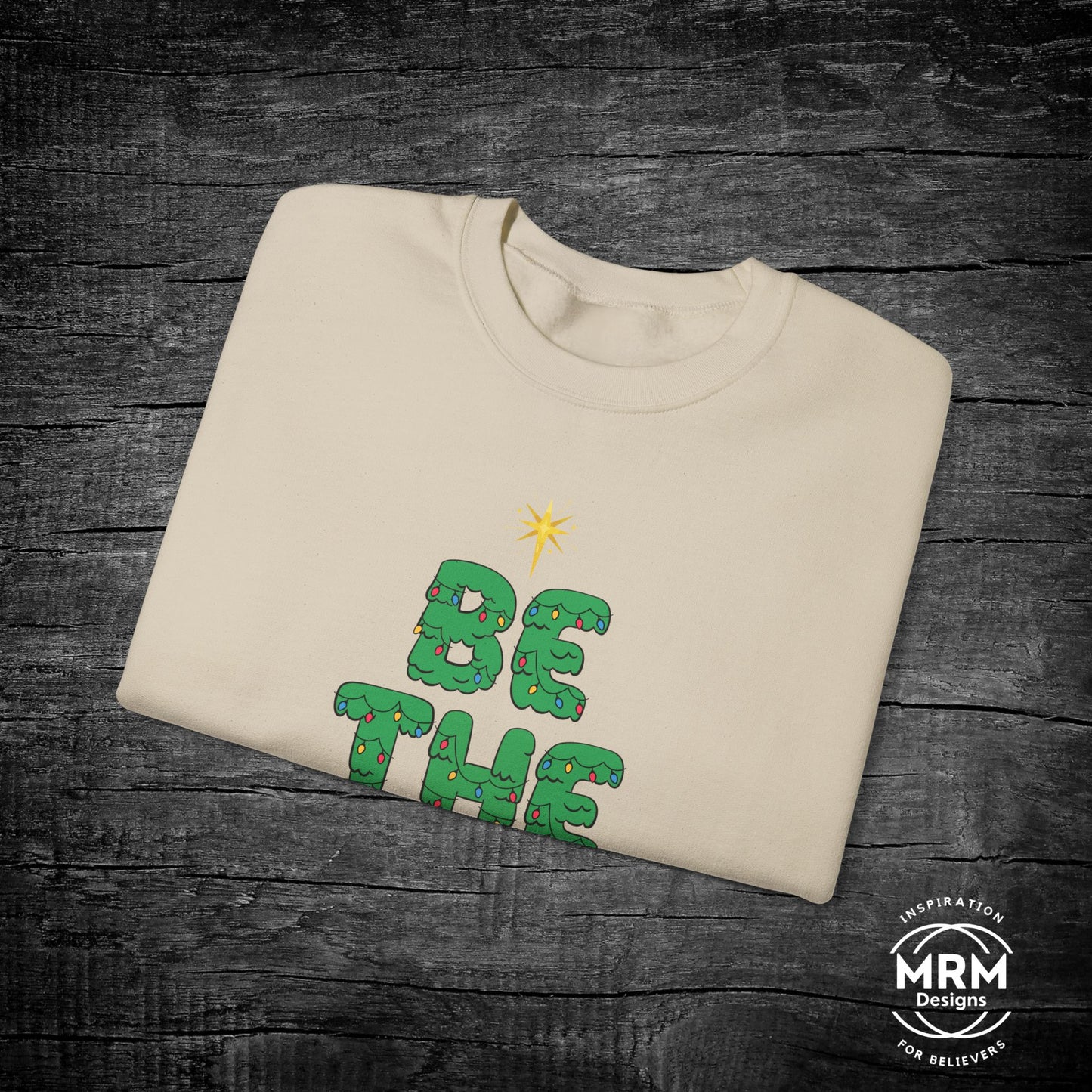 Be the Light Holiday Crewneck Sweatshirt