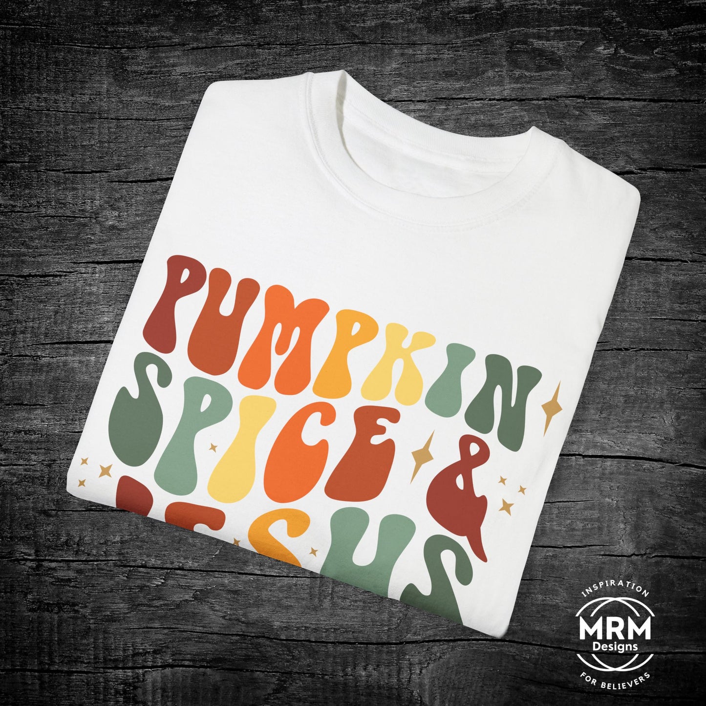 Pumpkin Spice and Jesus Christ Tee