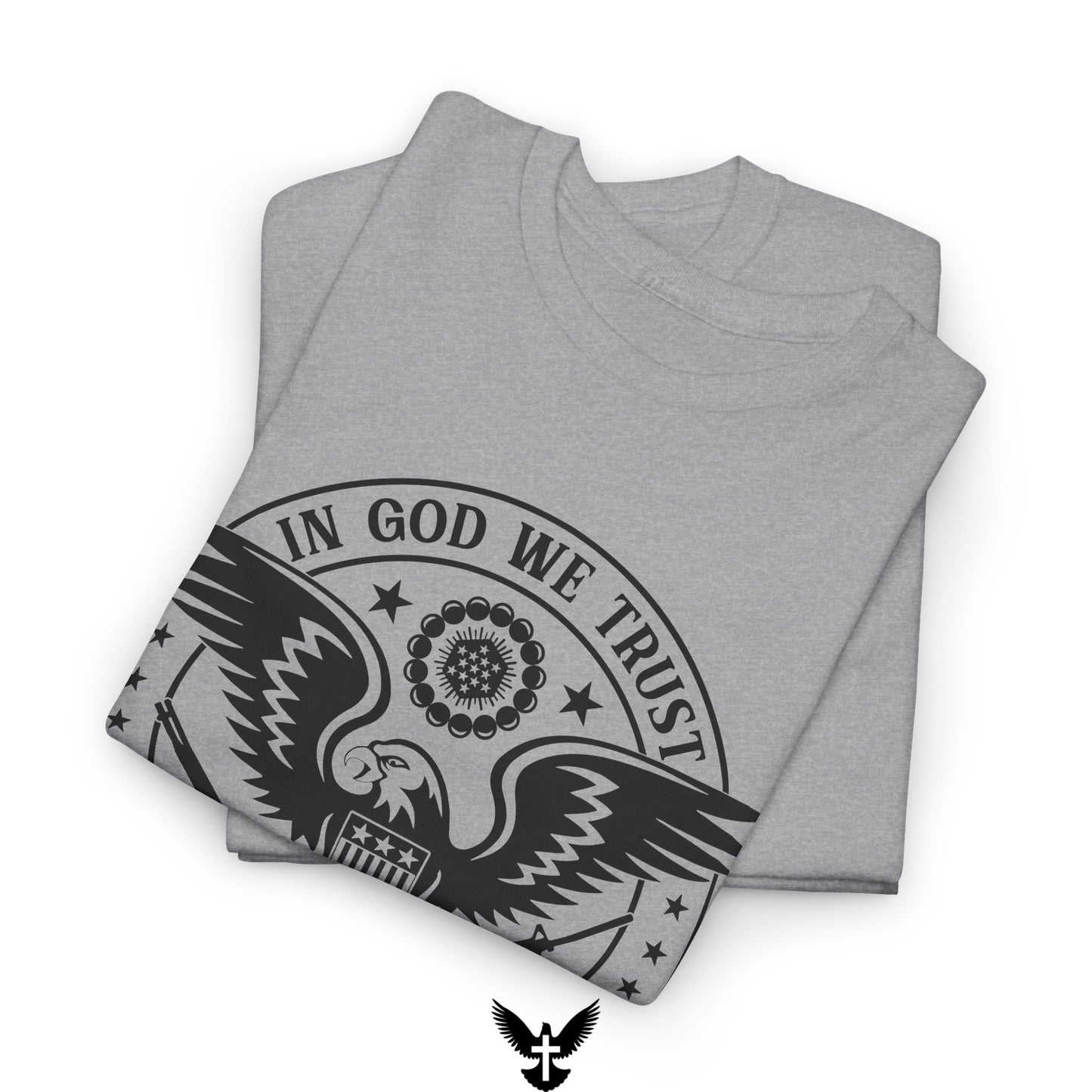 ‘In God we trust guns are just backup’ T-Shirt