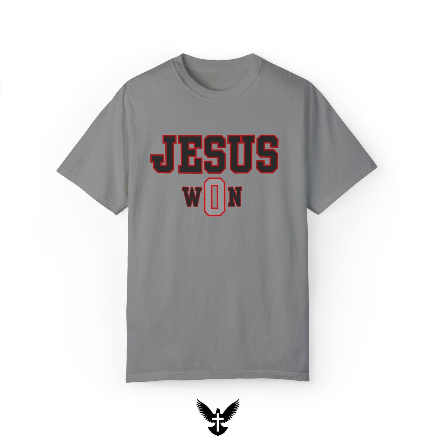 ‘Jesus Won’ Buckeyes Edition Unisex Comfort Colors T-shirt