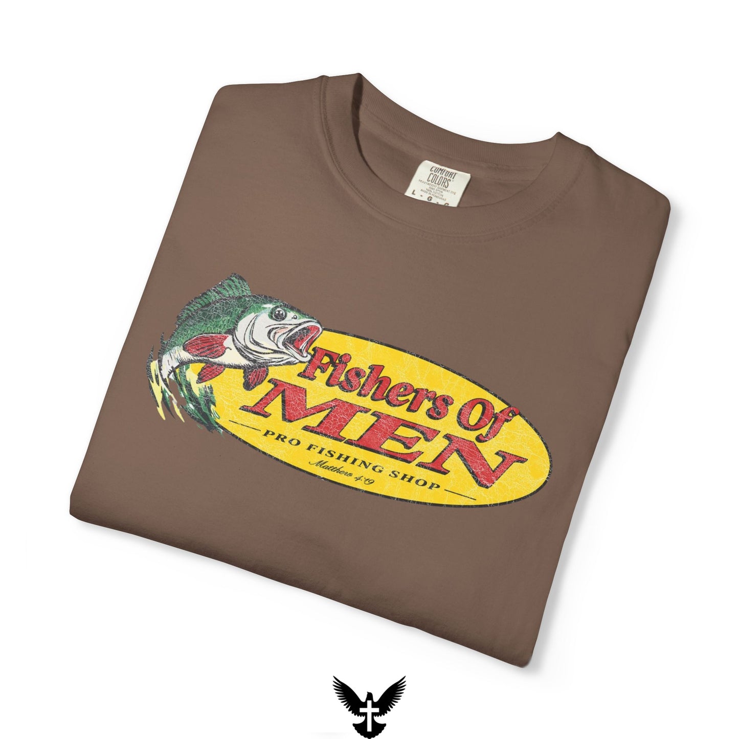 Fishers of Men T-Shirt – Christian Fishing Graphic Tee Inspired by Matthew 4:19