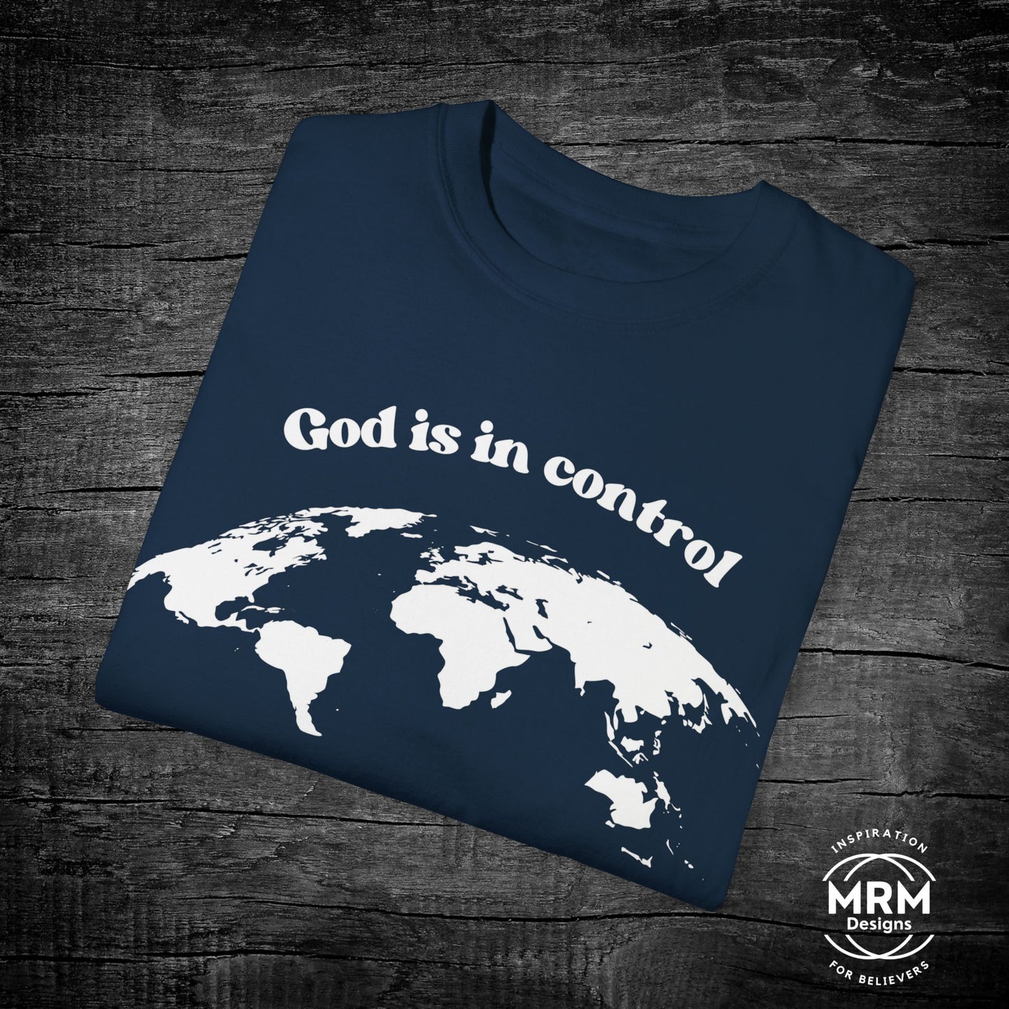 God is in Control Tee