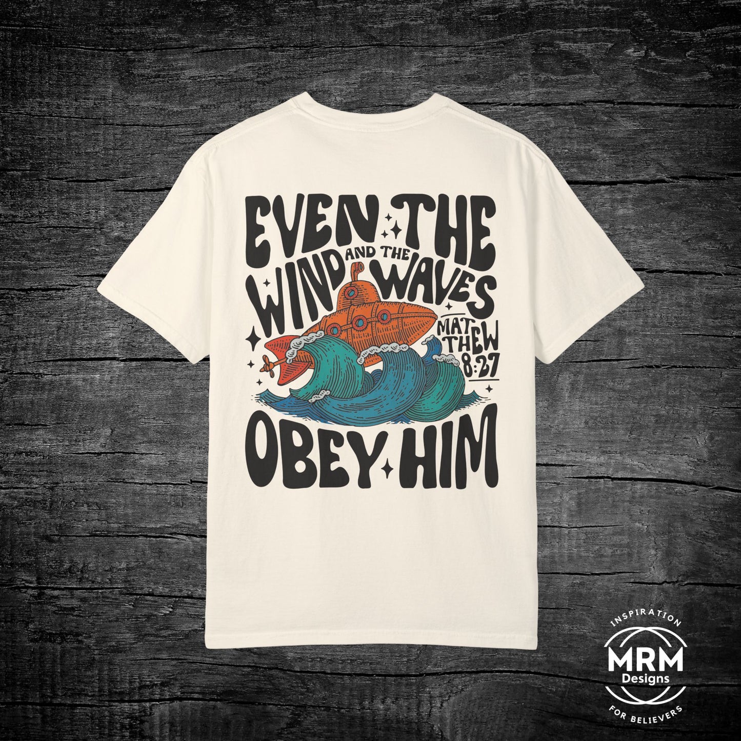 Matthew 8:27 Wind and Waves Tee