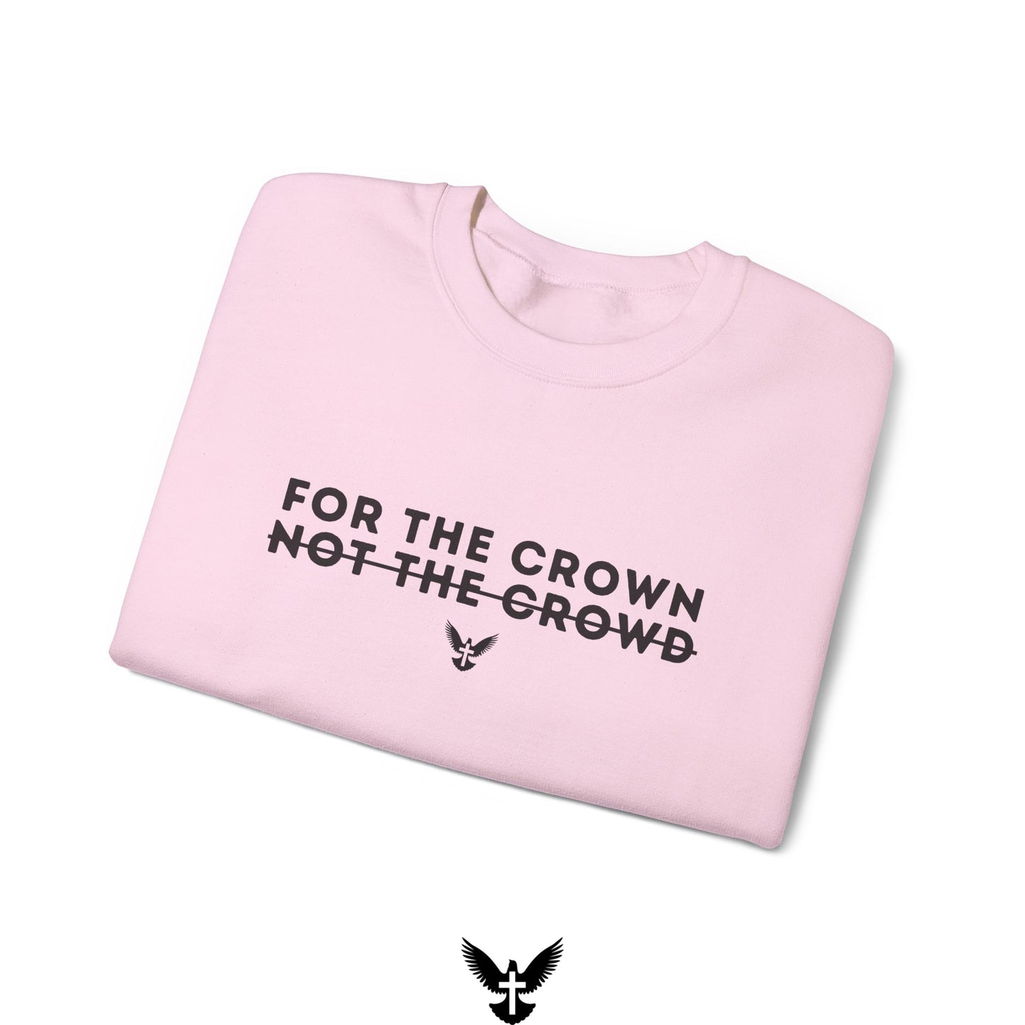 ‘For the Crown’ Unisex Crewneck Sweatshirt