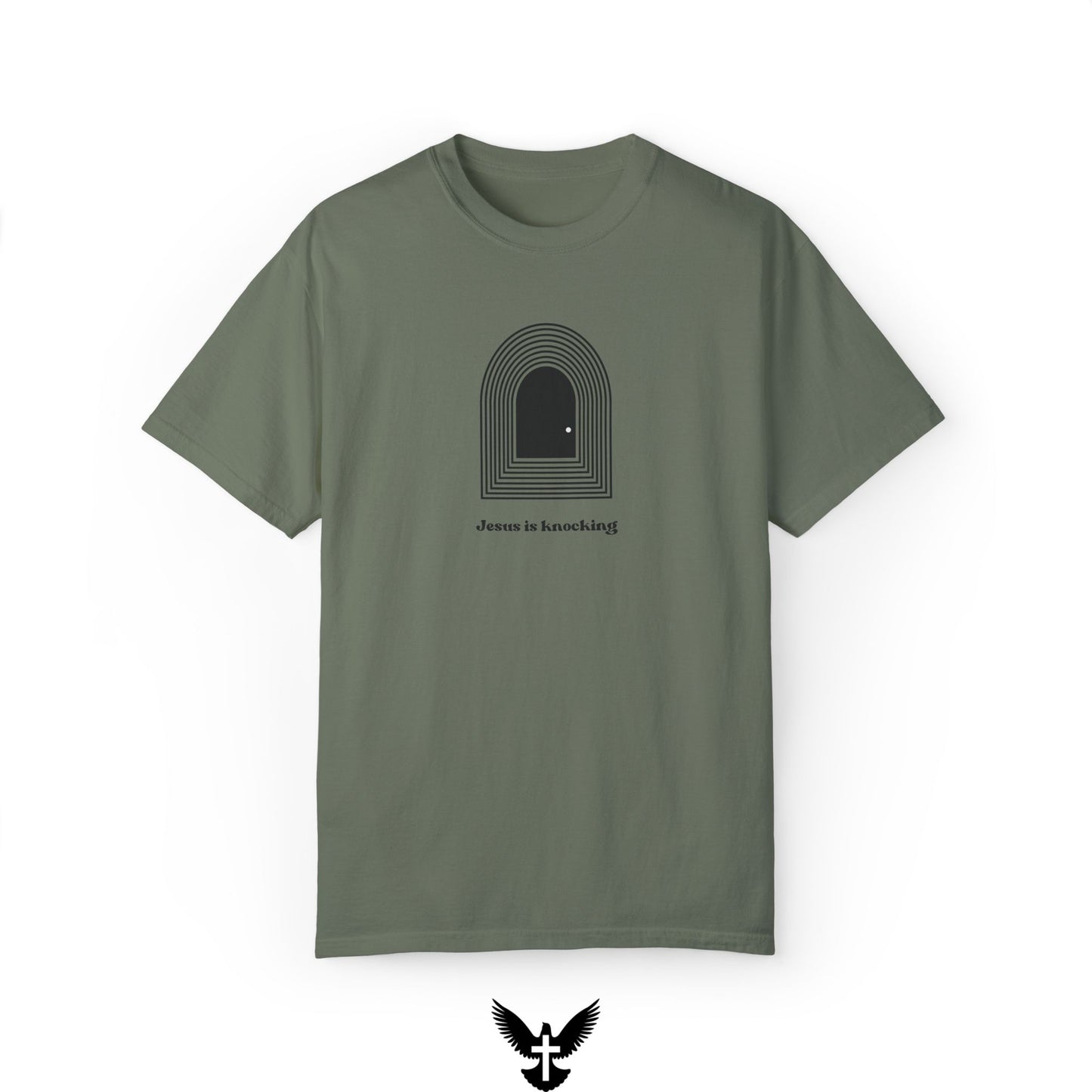 Jesus is knocking Comfort Colors Tee