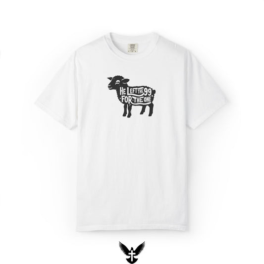 He Left the 99 Tee