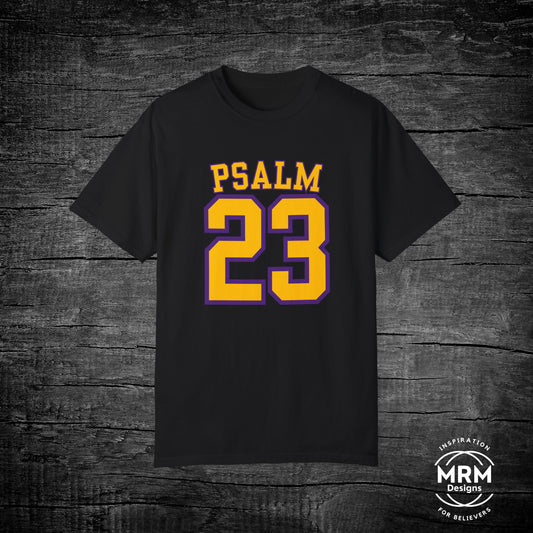 Psalm 23 ‘Lakers’ Comfort Colors Tee