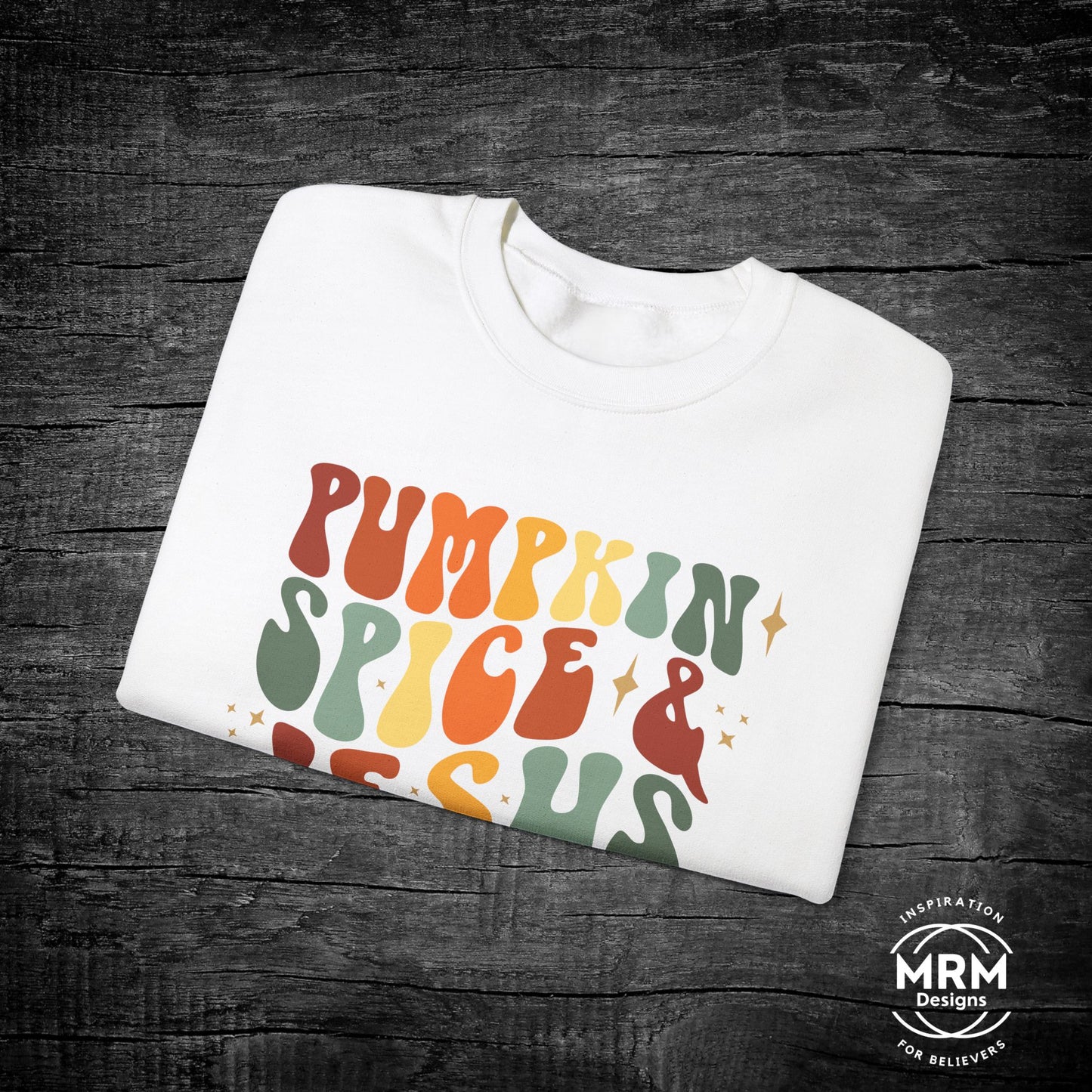 Pumpkin Spice and Jesus Christ Crewneck Sweatshirt