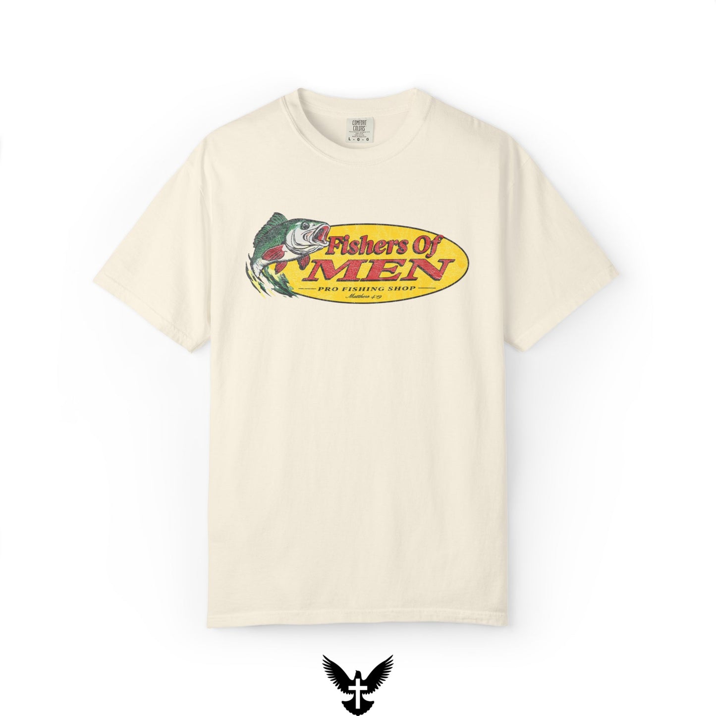 Fishers of Men T-Shirt – Christian Fishing Graphic Tee Inspired by Matthew 4:19
