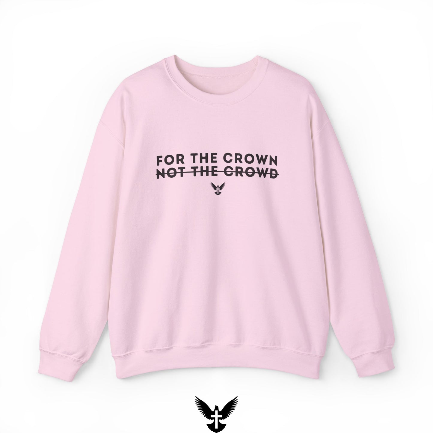 ‘For the Crown’ Unisex Crewneck Sweatshirt