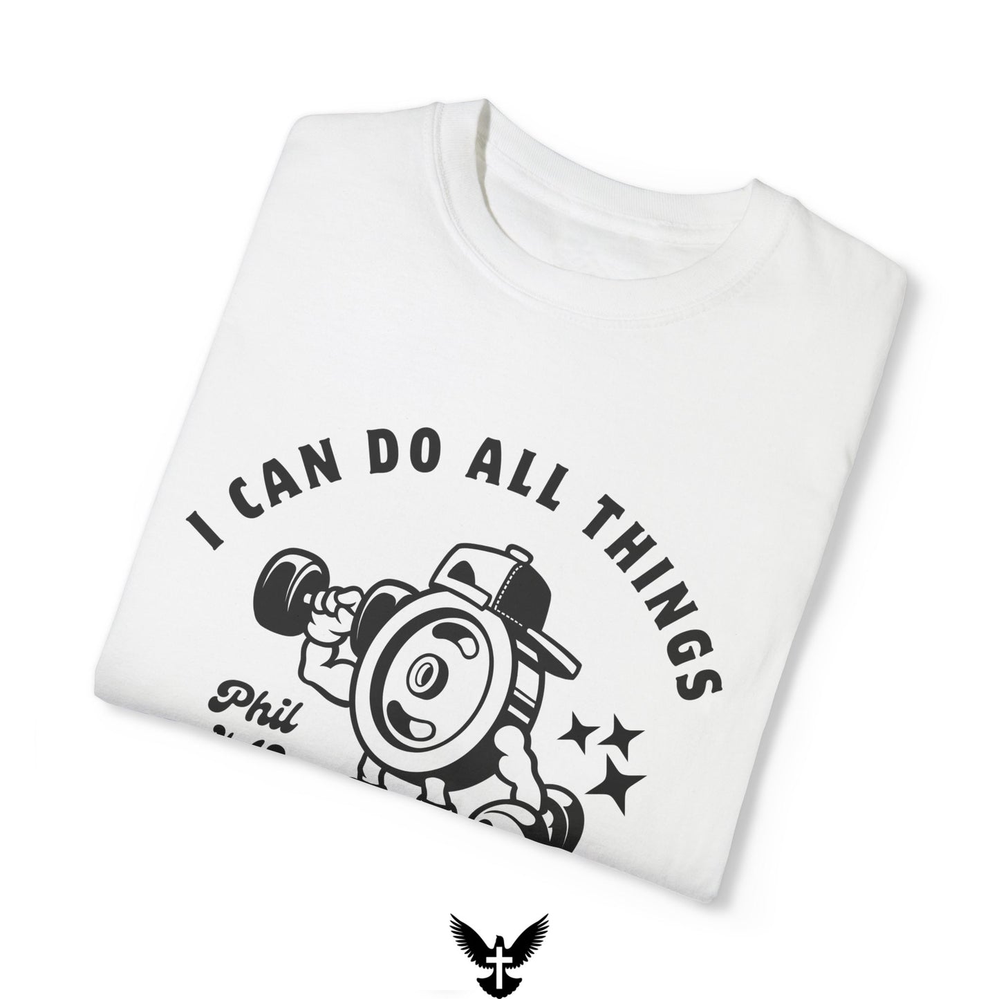 Phillipians 4:13 Strong Man Tee