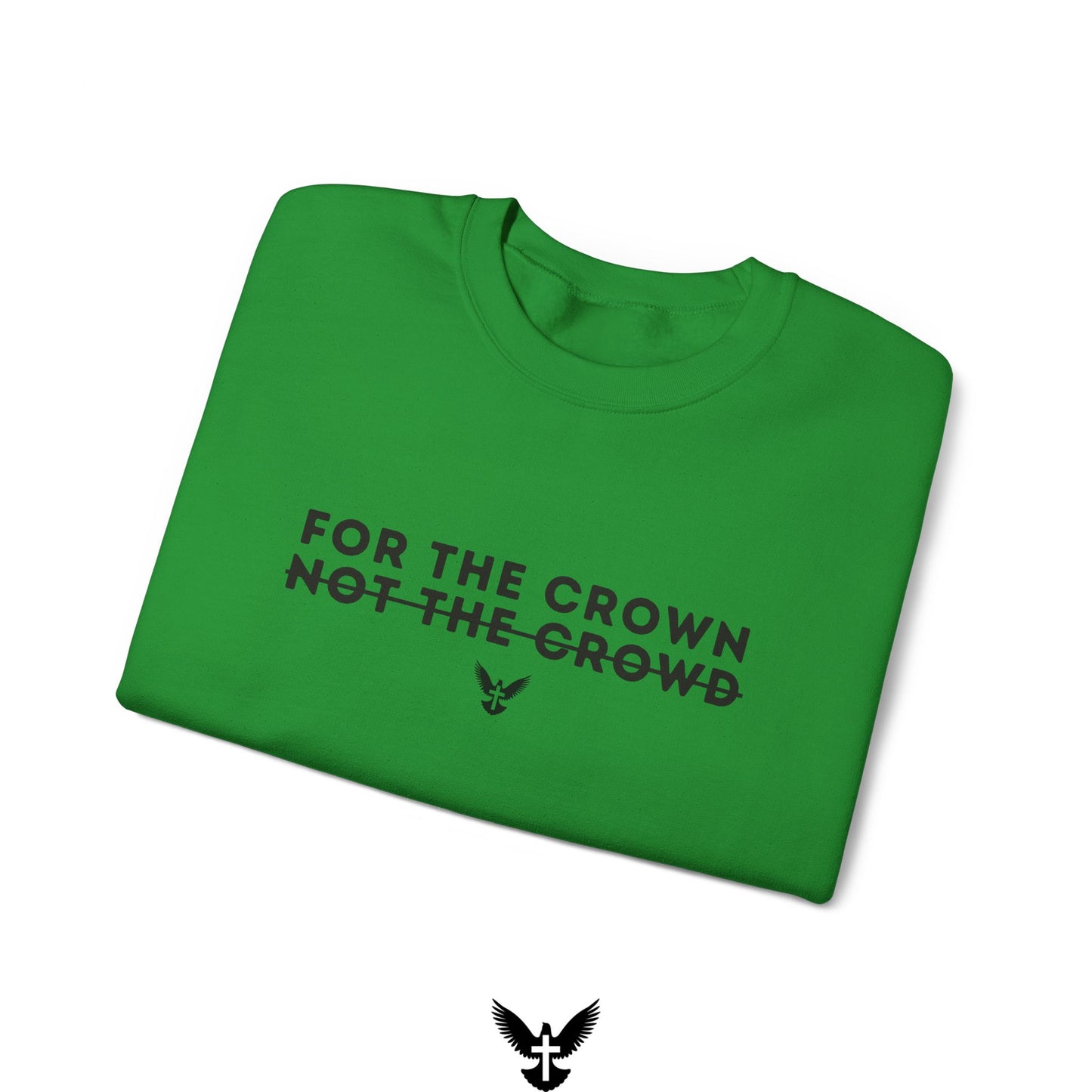 ‘For the Crown’ Unisex Crewneck Sweatshirt