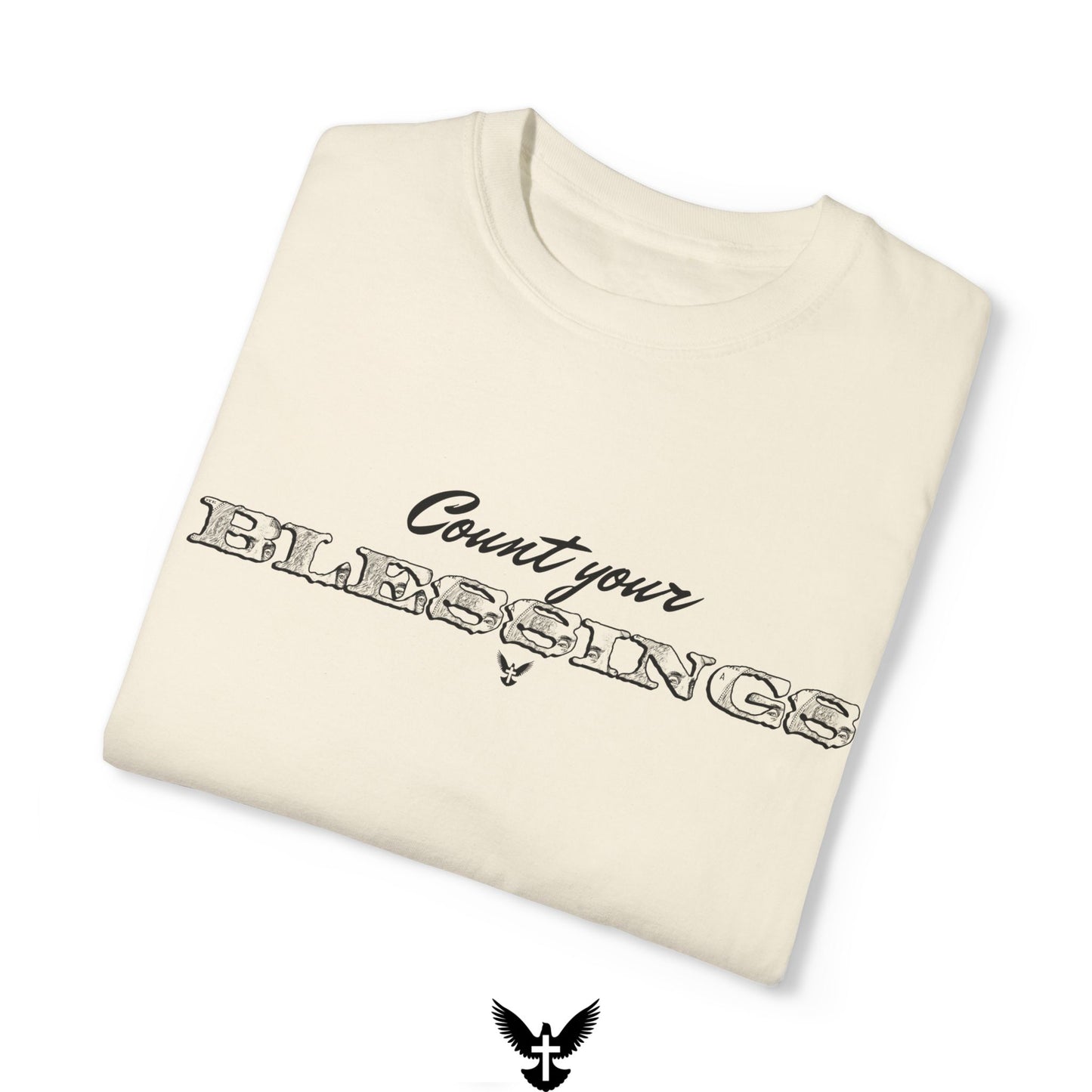 Count Your Blessings Unisex Comfort Colors T-Shirt