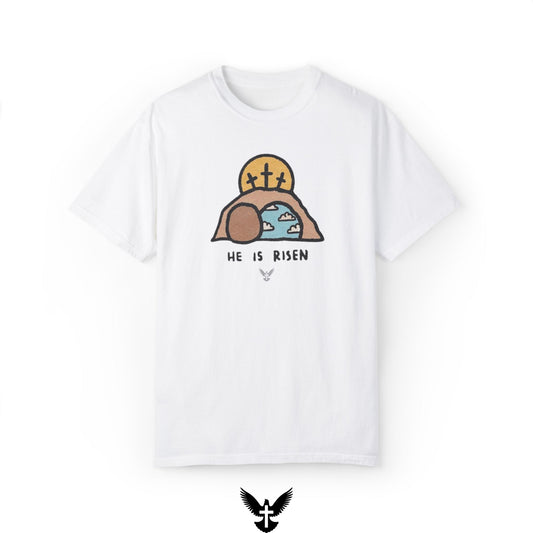 He is Risen Animated Unisex Comfort Colors T-shirt