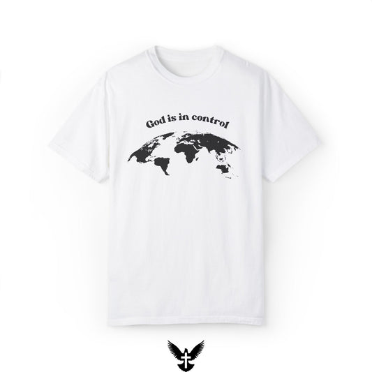 God is in Control Tee