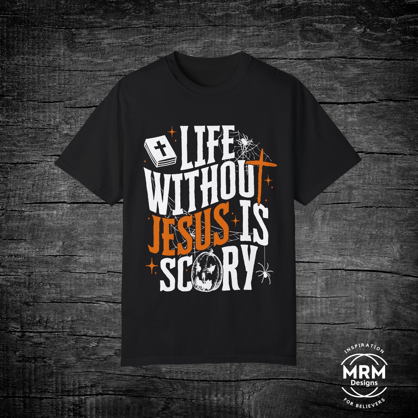 Life without Jesus Tee Black