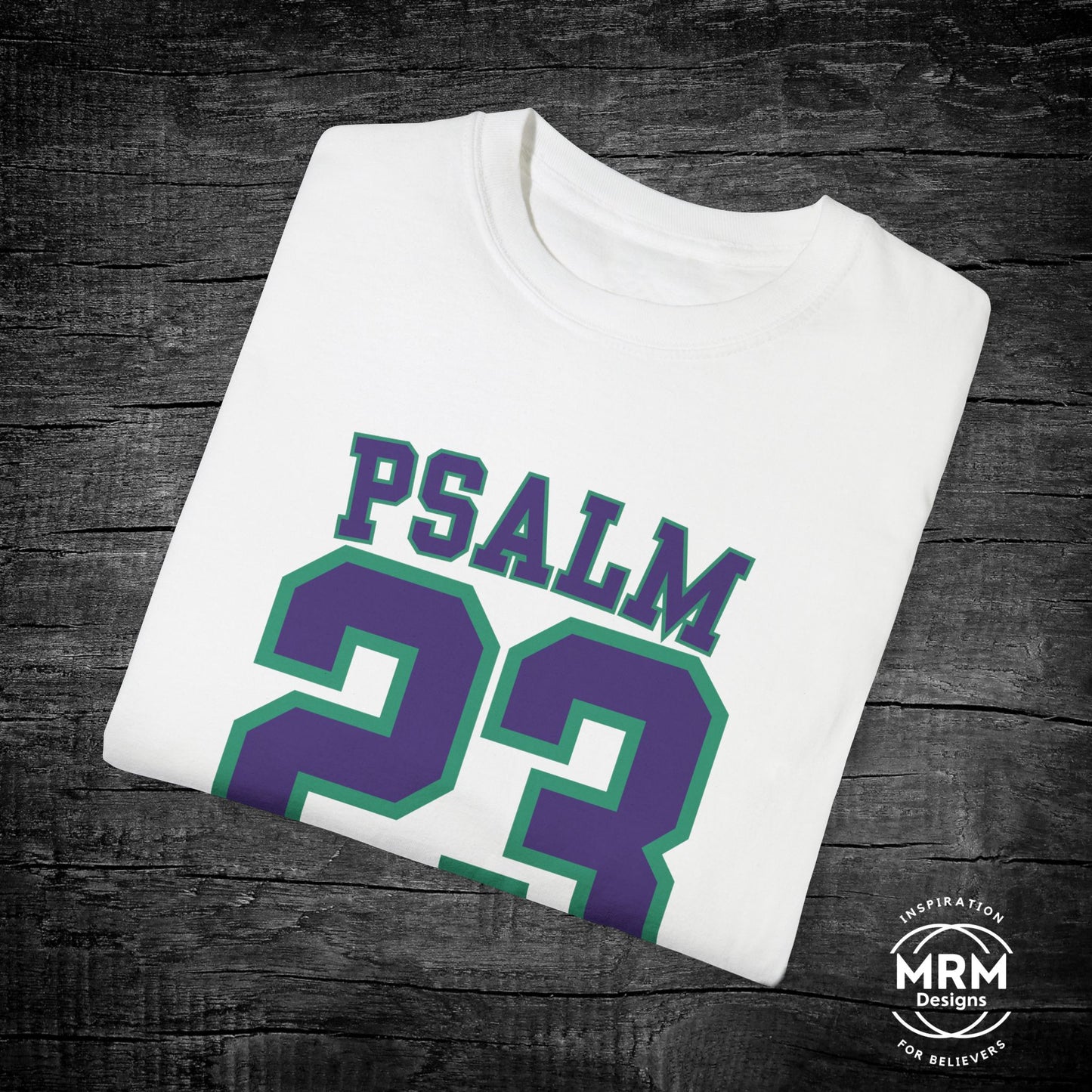 Psalm 23 ‘Grape’ Comfort Colors Tee