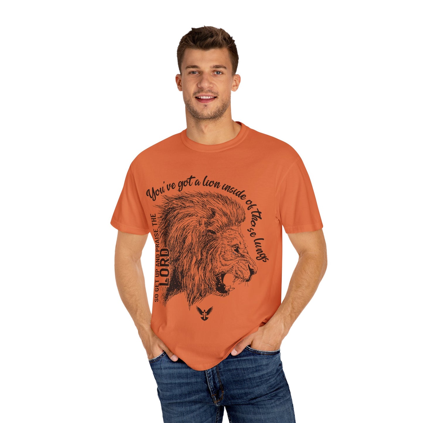 ‘Lion in those Lungs’ Unisex Comfort Colors T-shirt
