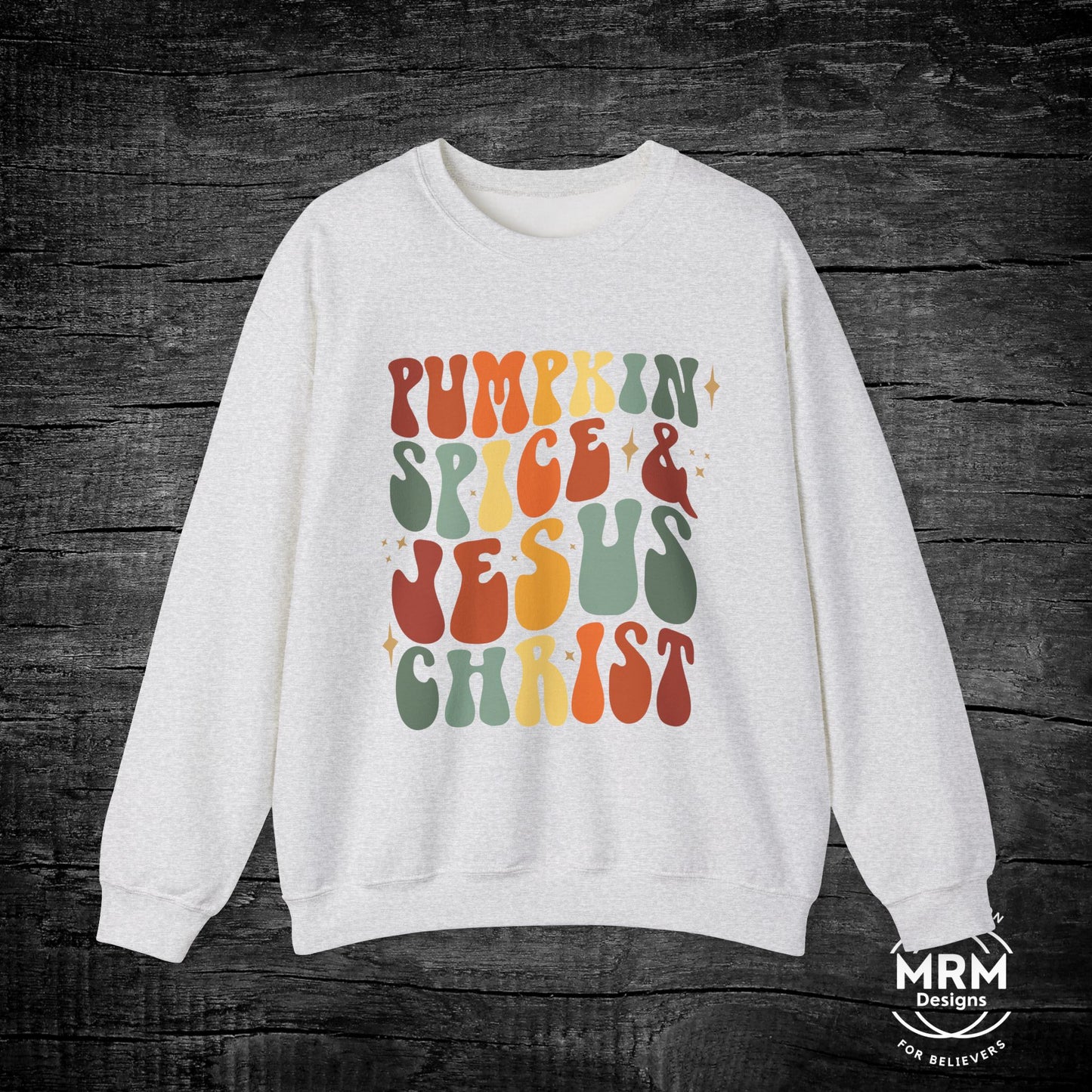 Pumpkin Spice and Jesus Christ Crewneck Sweatshirt