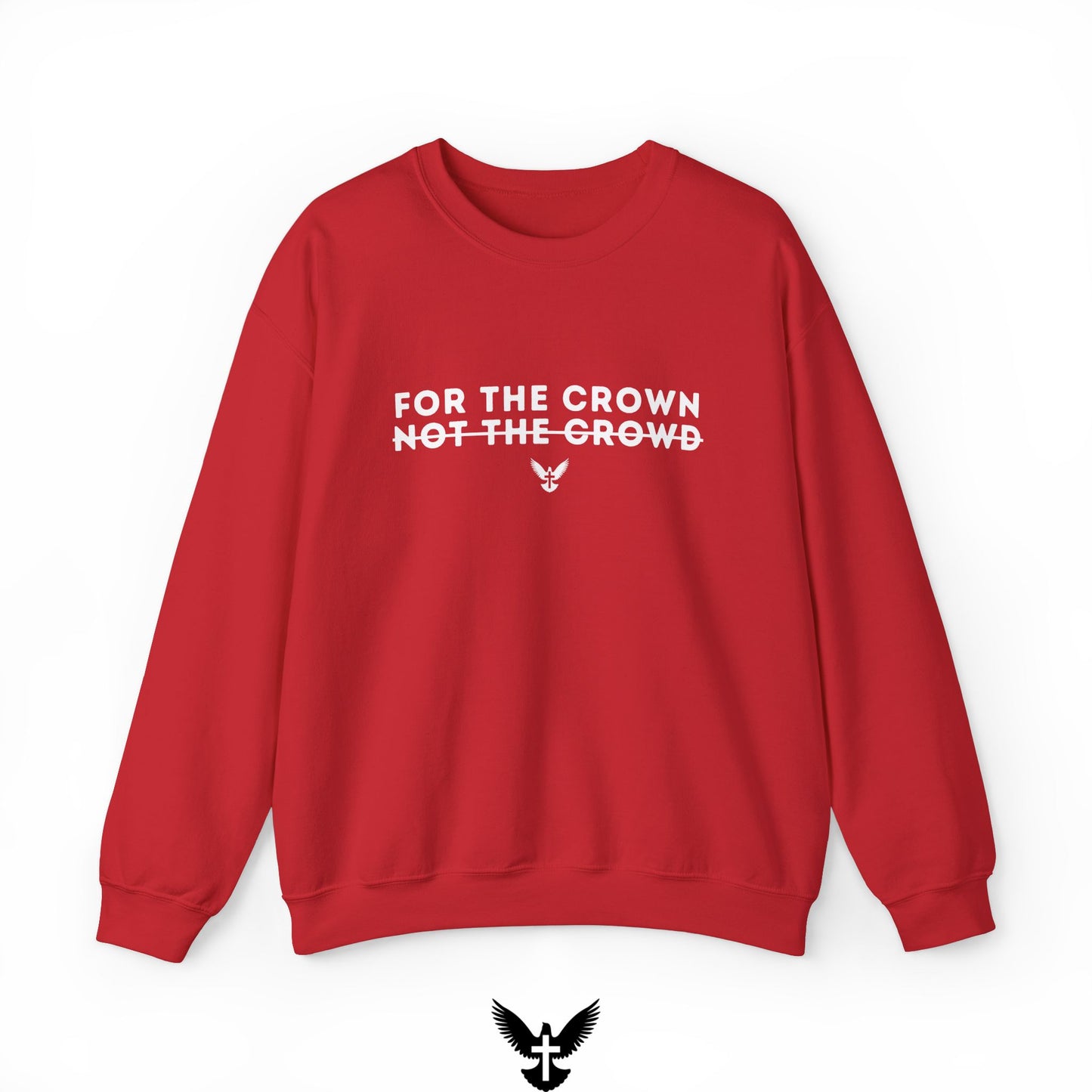 ‘For the Crown’ Unisex Crewneck Sweatshirt