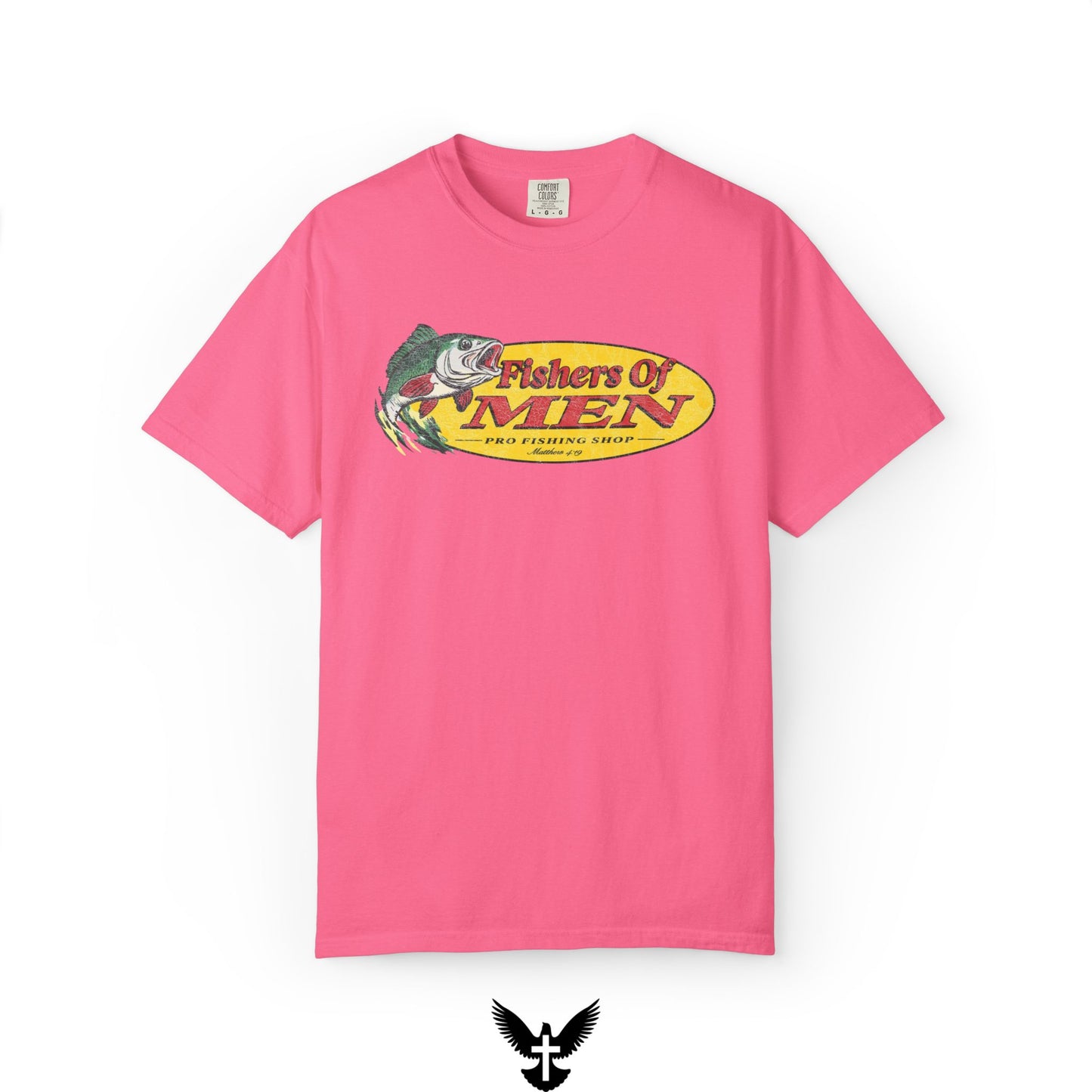 Fishers of Men T-Shirt – Christian Fishing Graphic Tee Inspired by Matthew 4:19