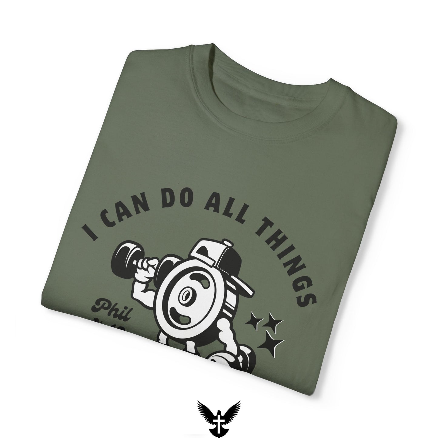 Phillipians 4:13 Strong Man Tee