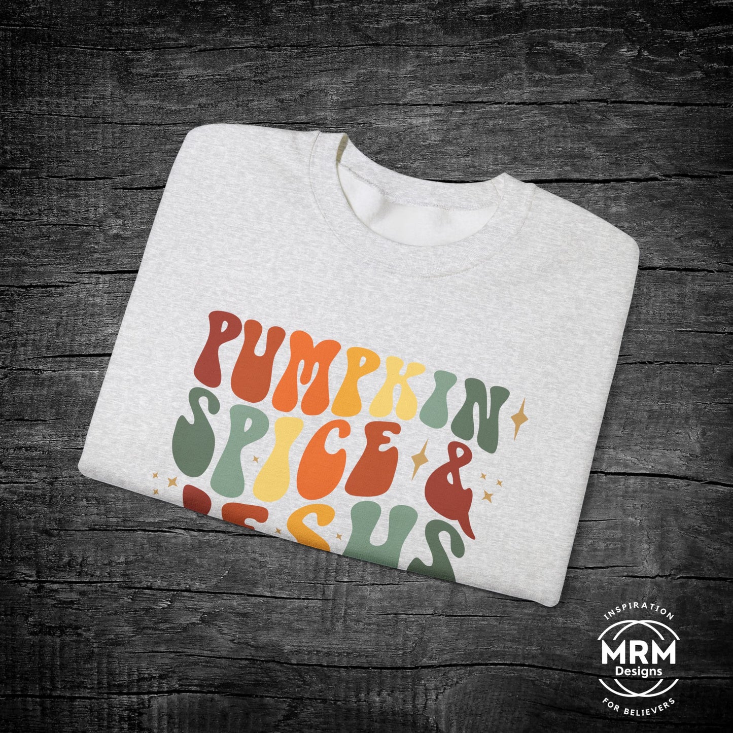 Pumpkin Spice and Jesus Christ Crewneck Sweatshirt