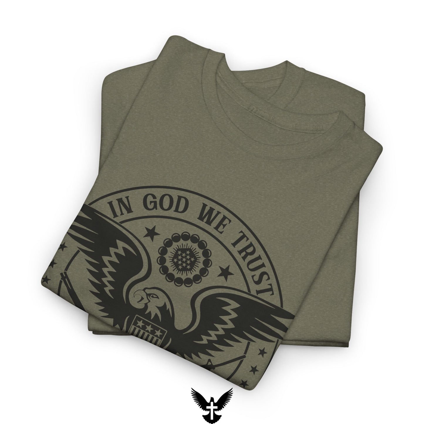 ‘In God we trust guns are just backup’ T-Shirt