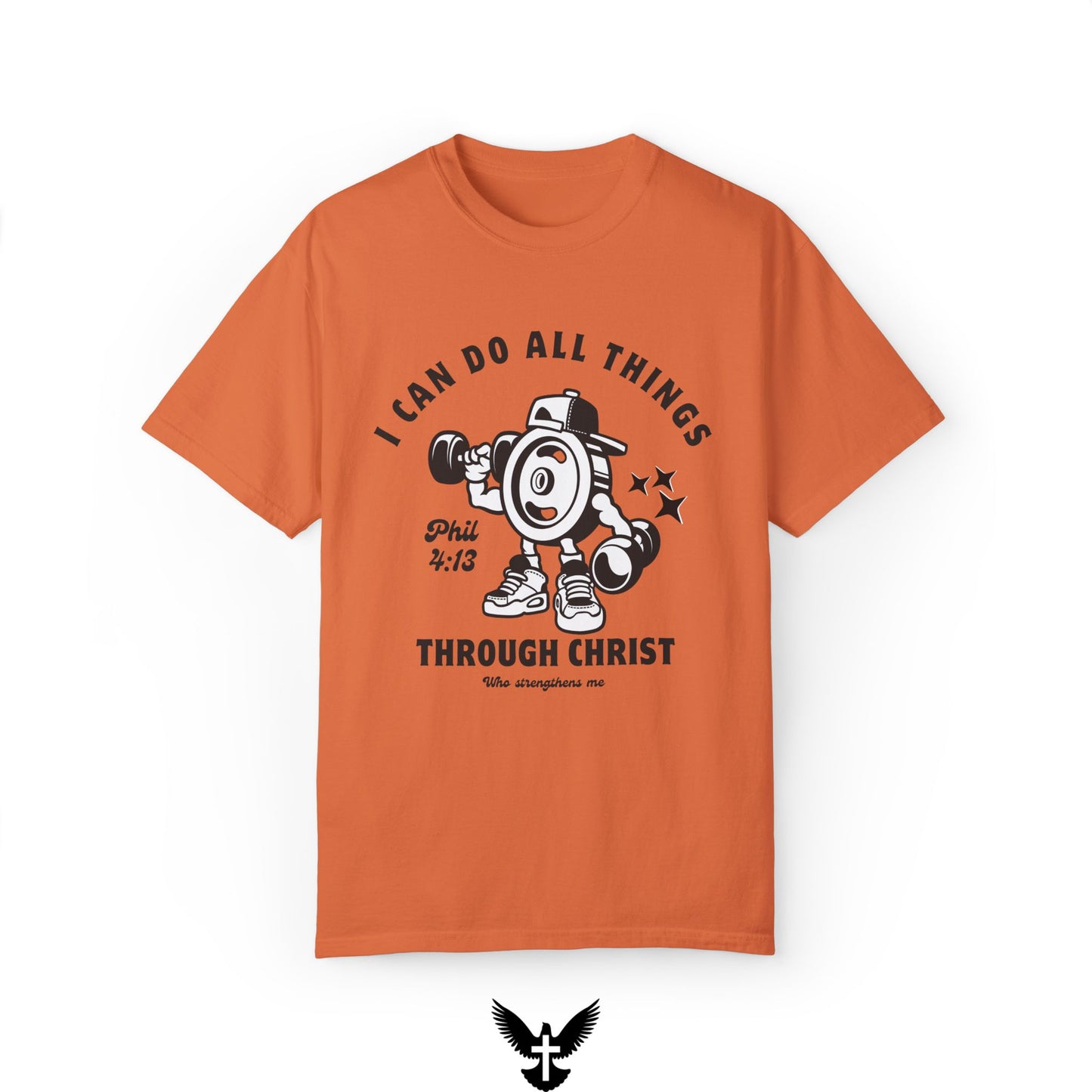 Phillipians 4:13 Strong Man Tee