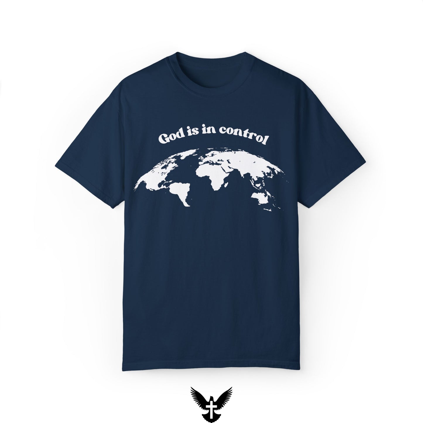 God is in Control Tee