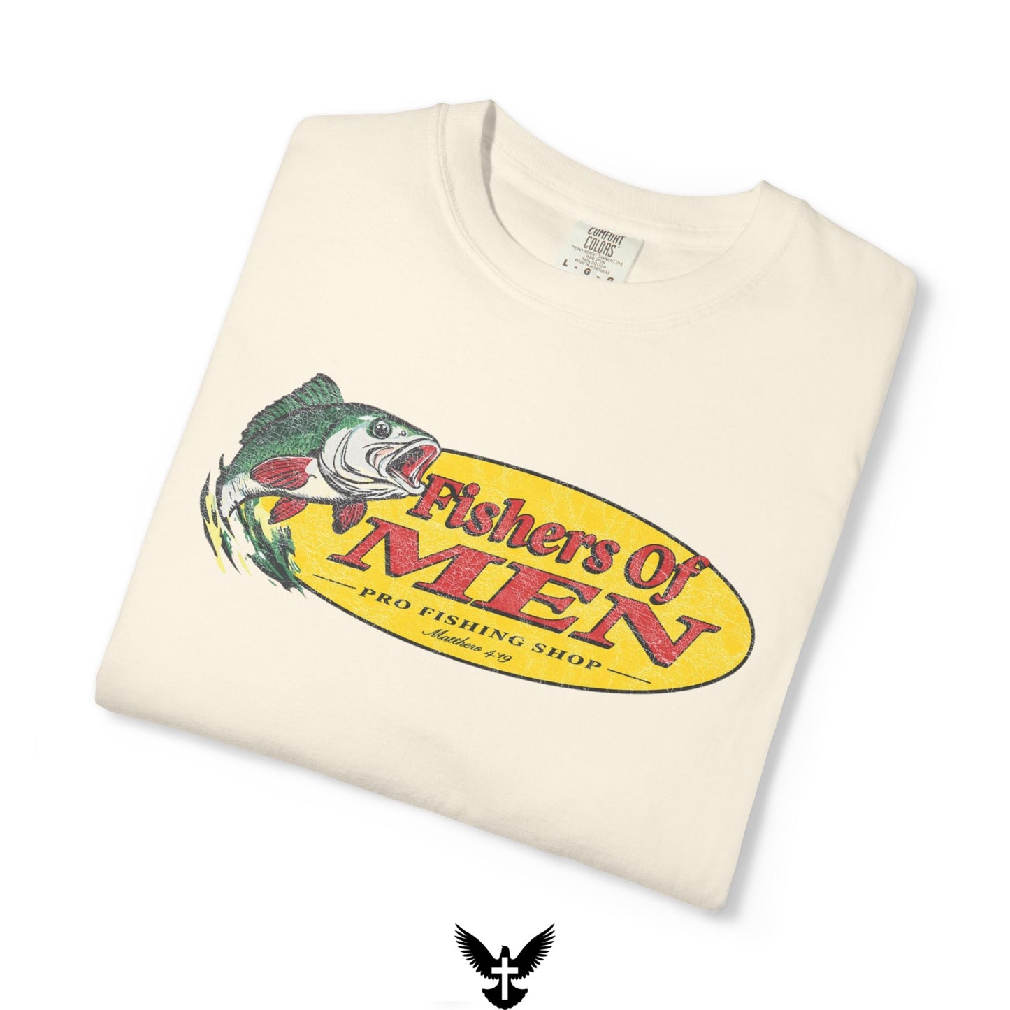 Fishers of Men T-Shirt – Christian Fishing Graphic Tee Inspired by Matthew 4:19
