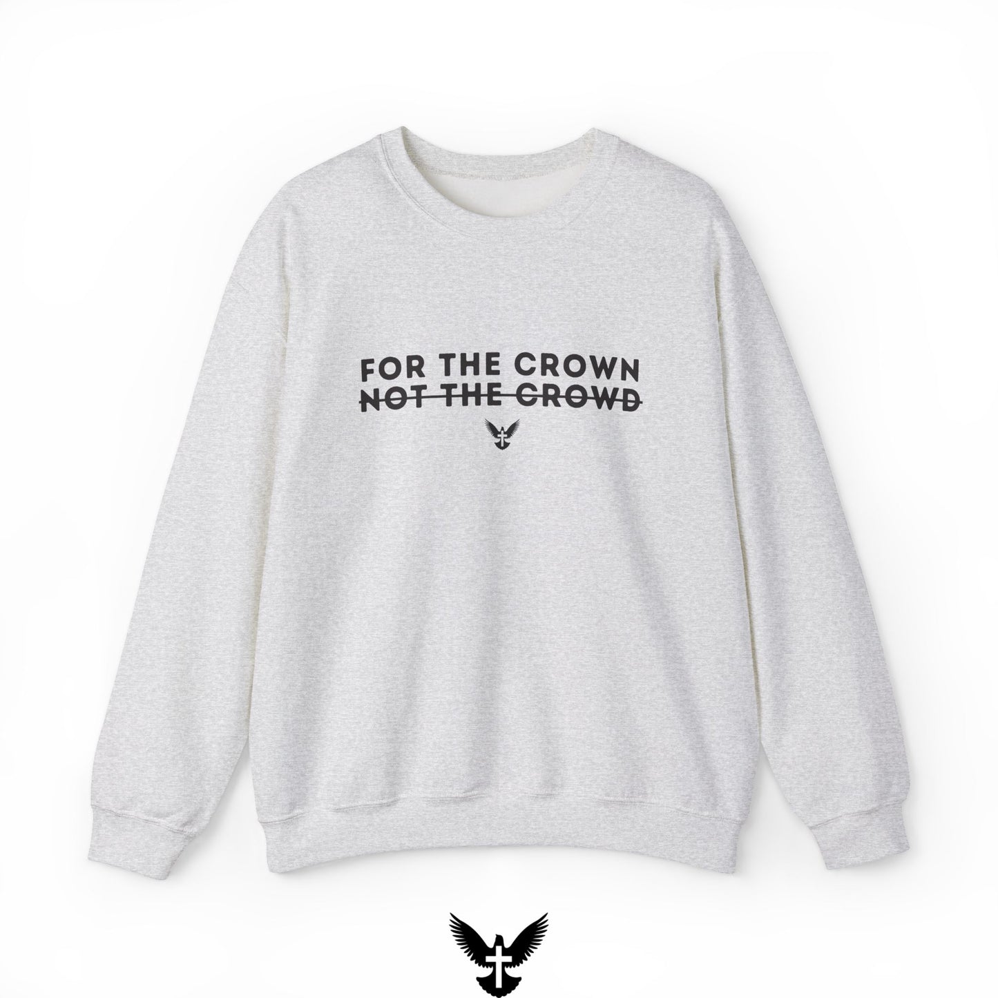 ‘For the Crown’ Unisex Crewneck Sweatshirt